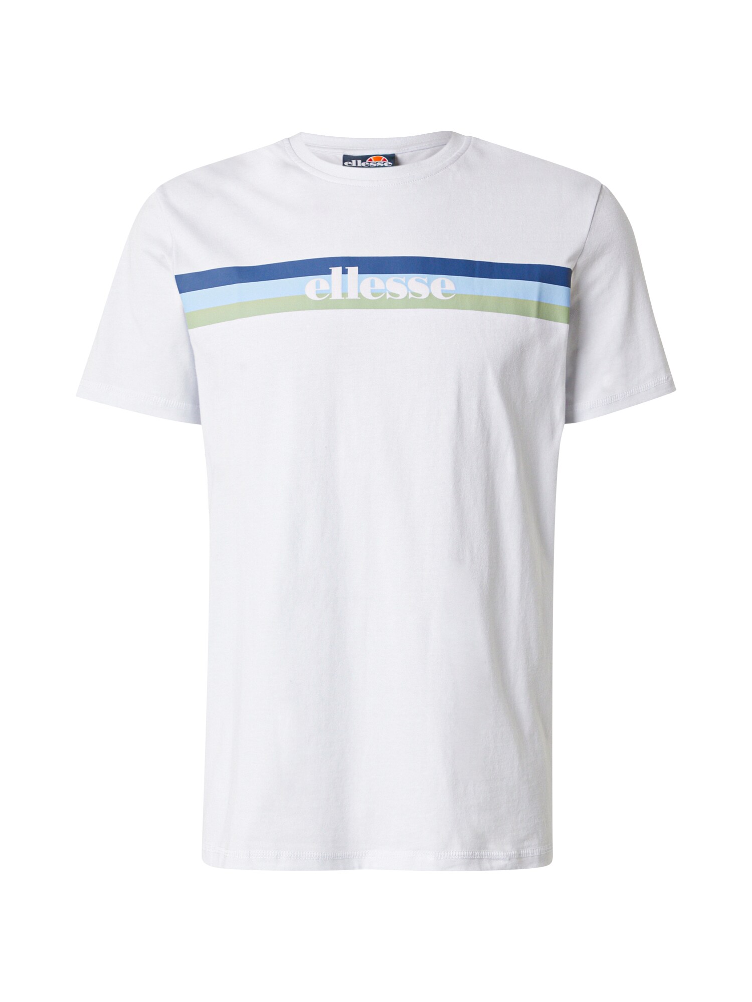 ELLESSE Tričko 'Giacomo' modrá / zelená / biela