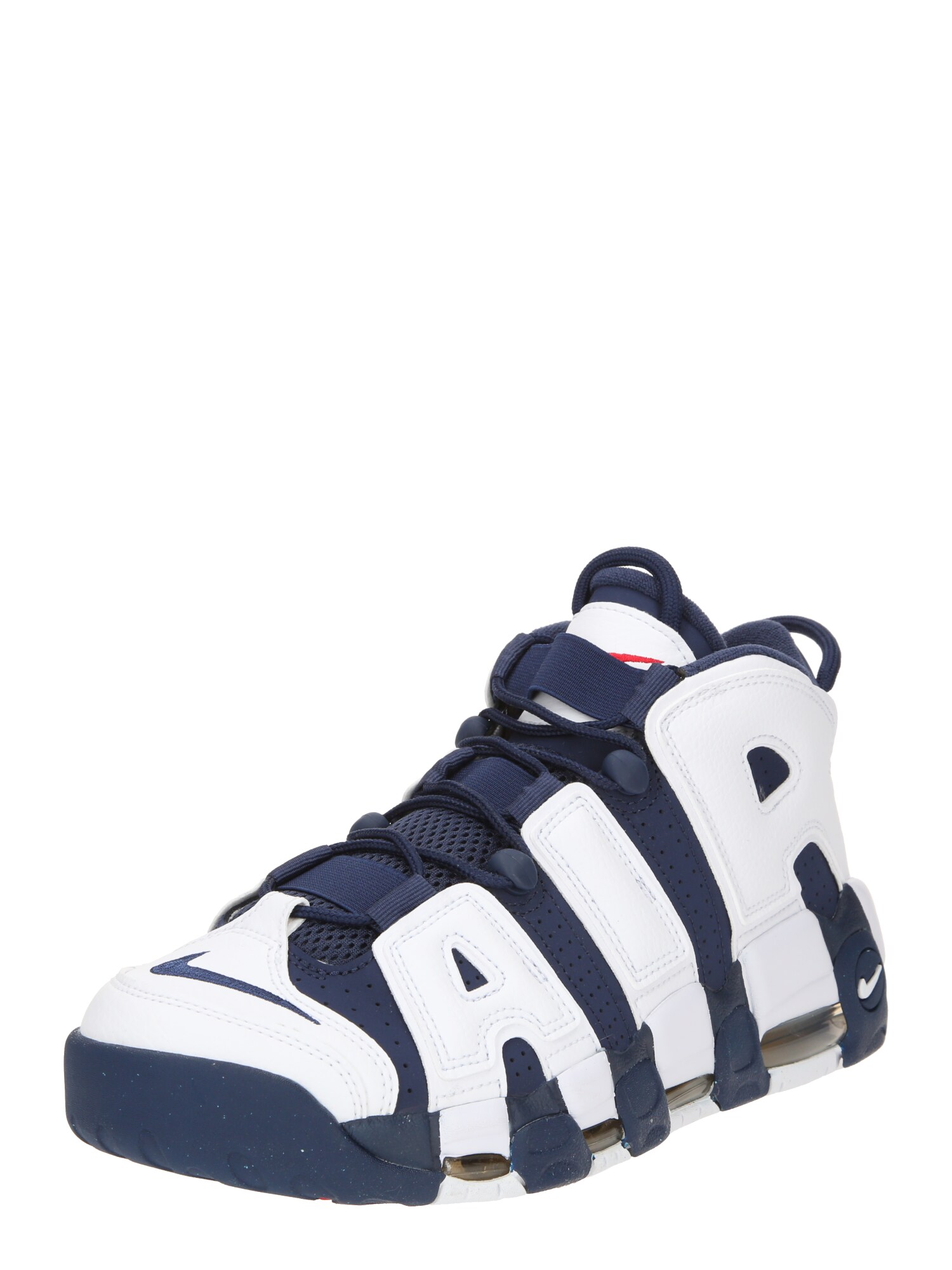 Nike Sportswear Členkové tenisky 'AIR MORE UPTEMPO '96'  námornícka modrá / biela