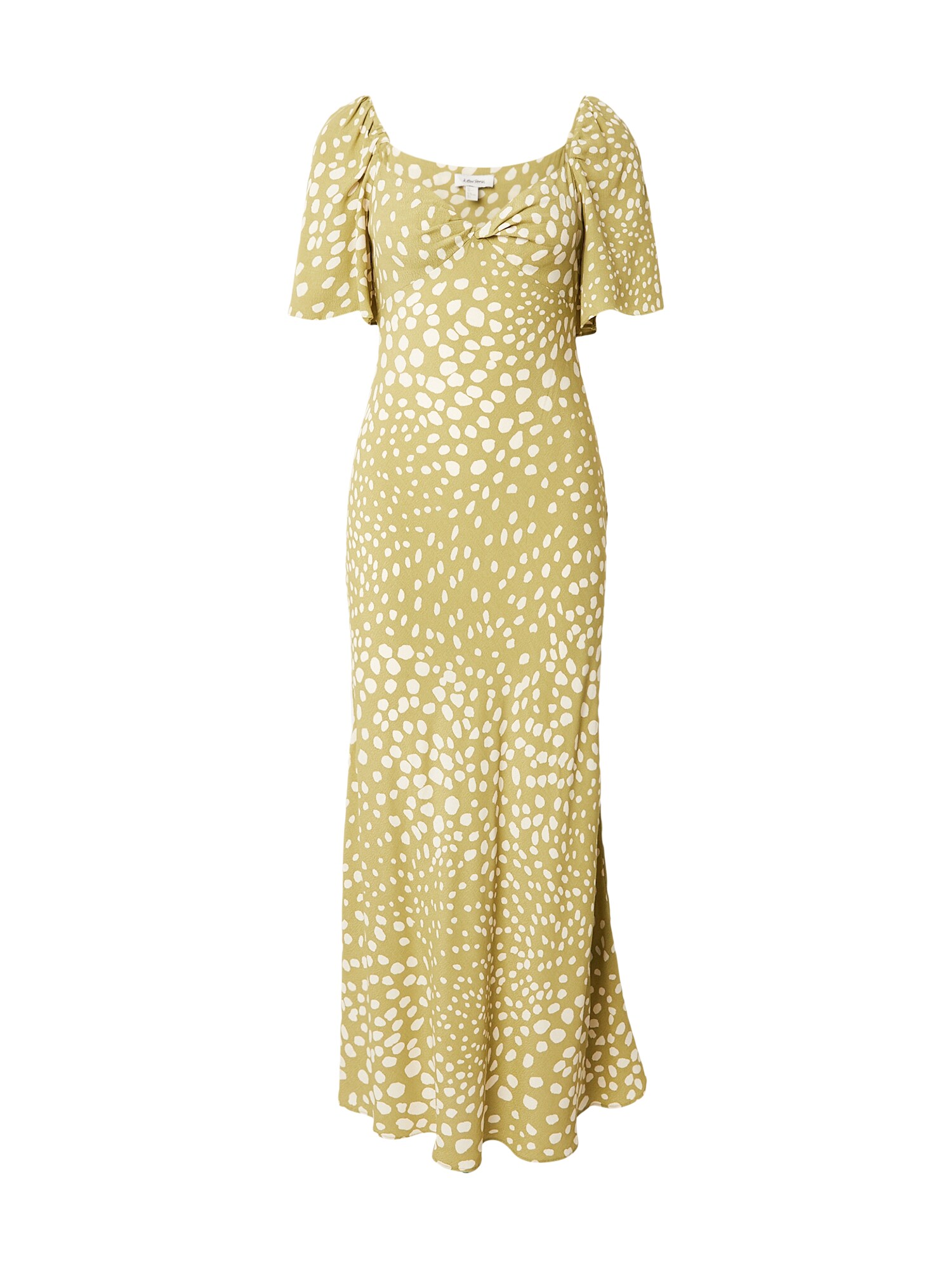 & Other Stories Rochie  kaki / alb