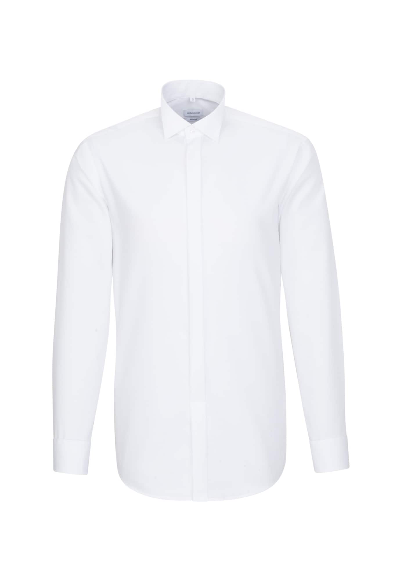 SEIDENSTICKER Dalykinio stiliaus marškiniai 'Modern' balta