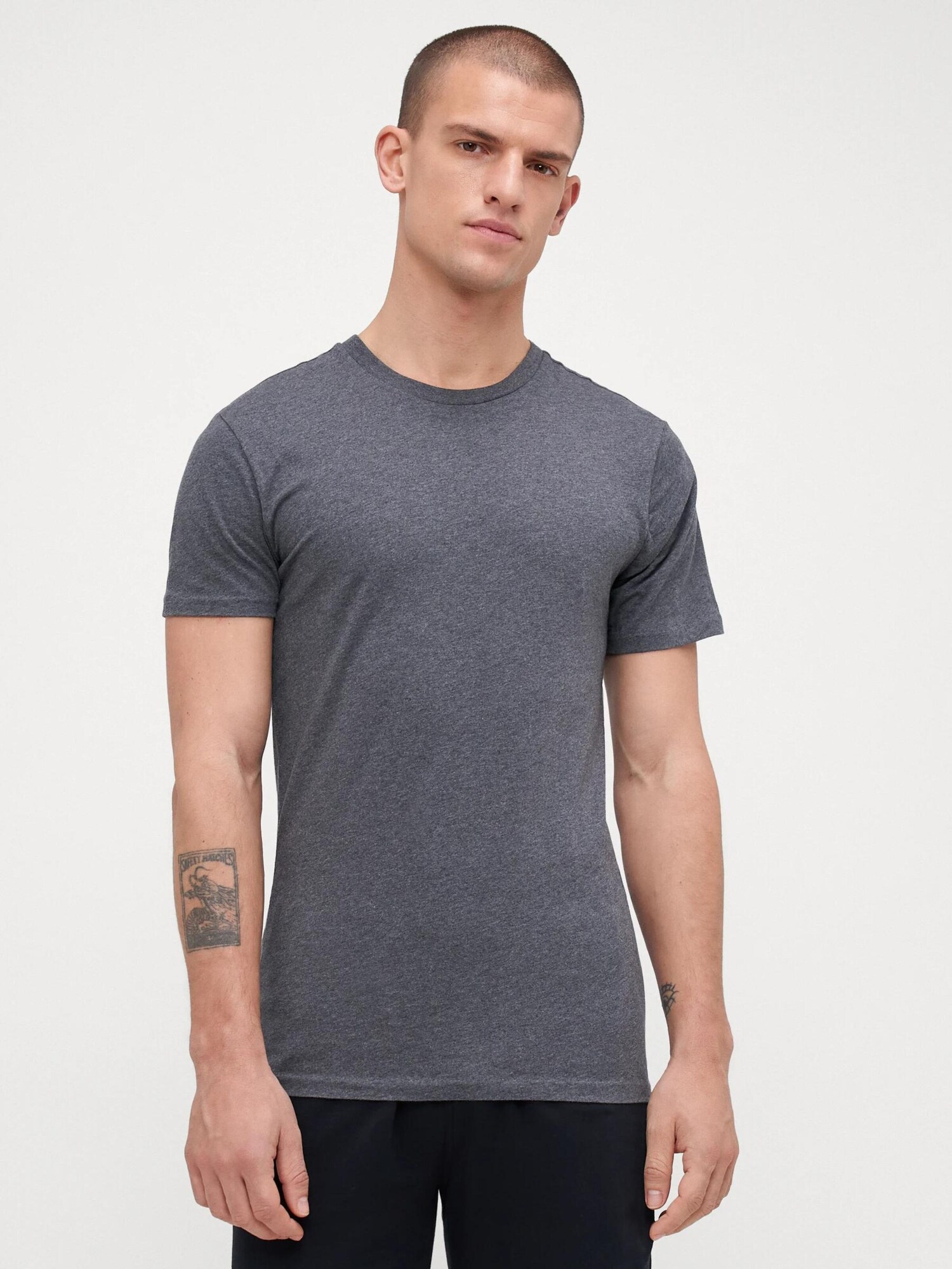Polo Ralph Lauren Camiseta térmica 'Spring Start'  navy / gris moteado / offwhite – imagen 6