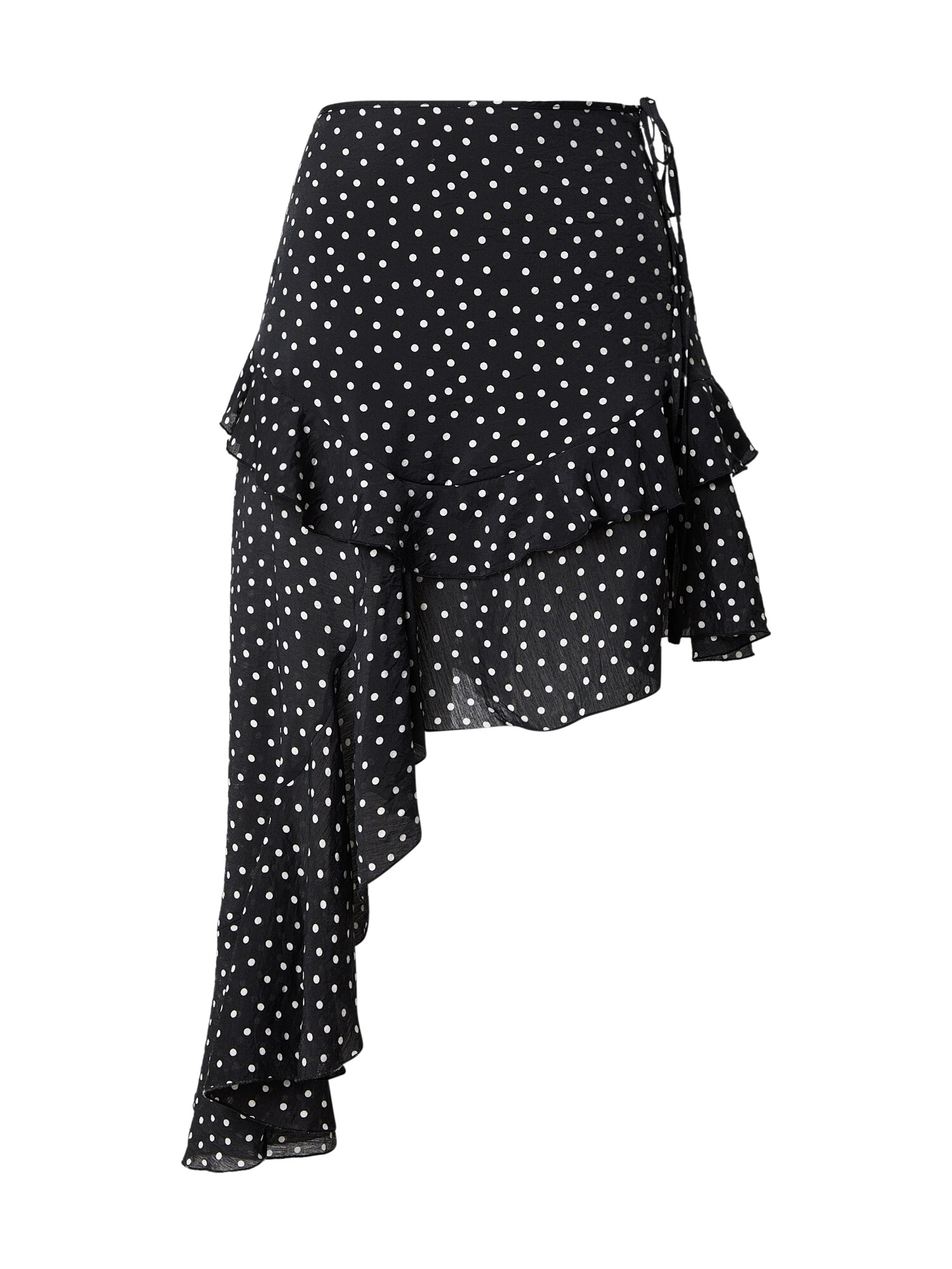 TOPSHOP Fustă MINNA  negru / alb