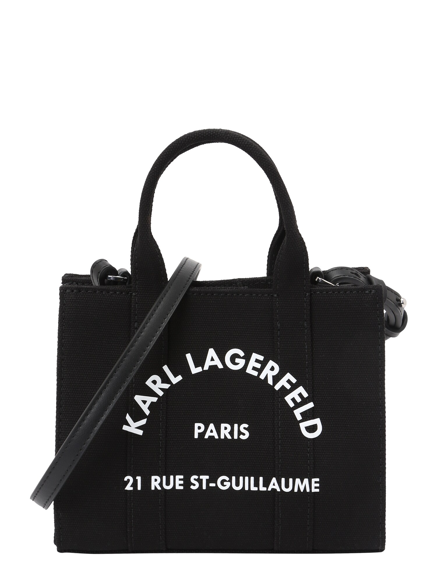 Karl Lagerfeld Plase de cumpărături  negru / alb