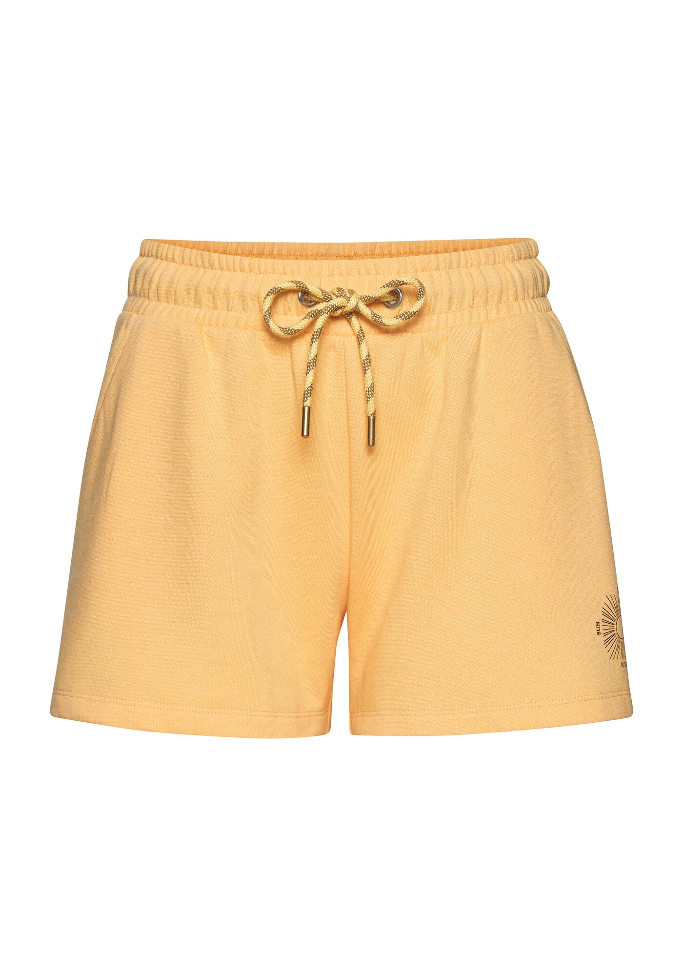 BUFFALO Pantaloni de pijama  galben auriu / negru