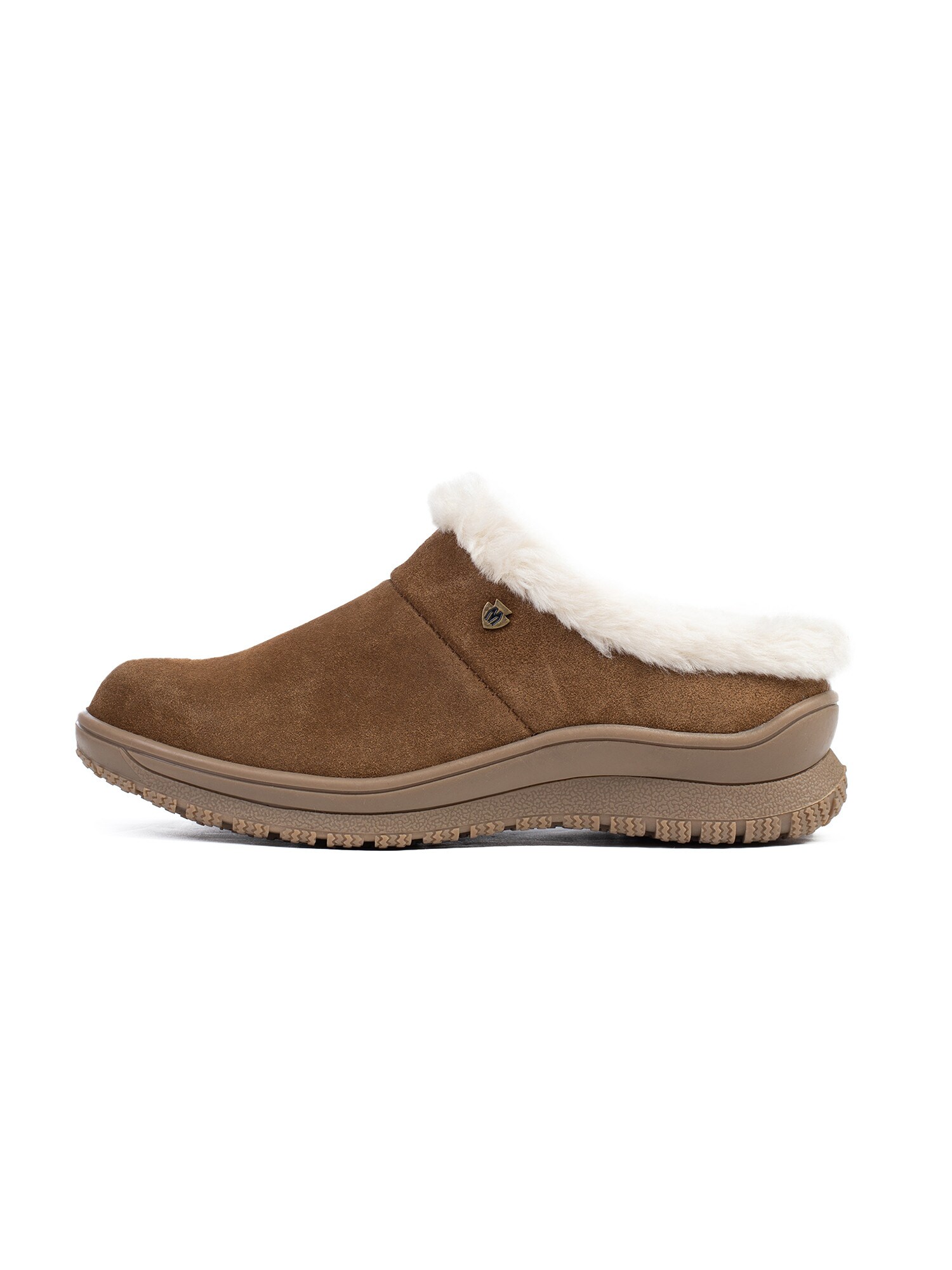 Minnetonka Papuče 'Emerson'  béžová / hnedá