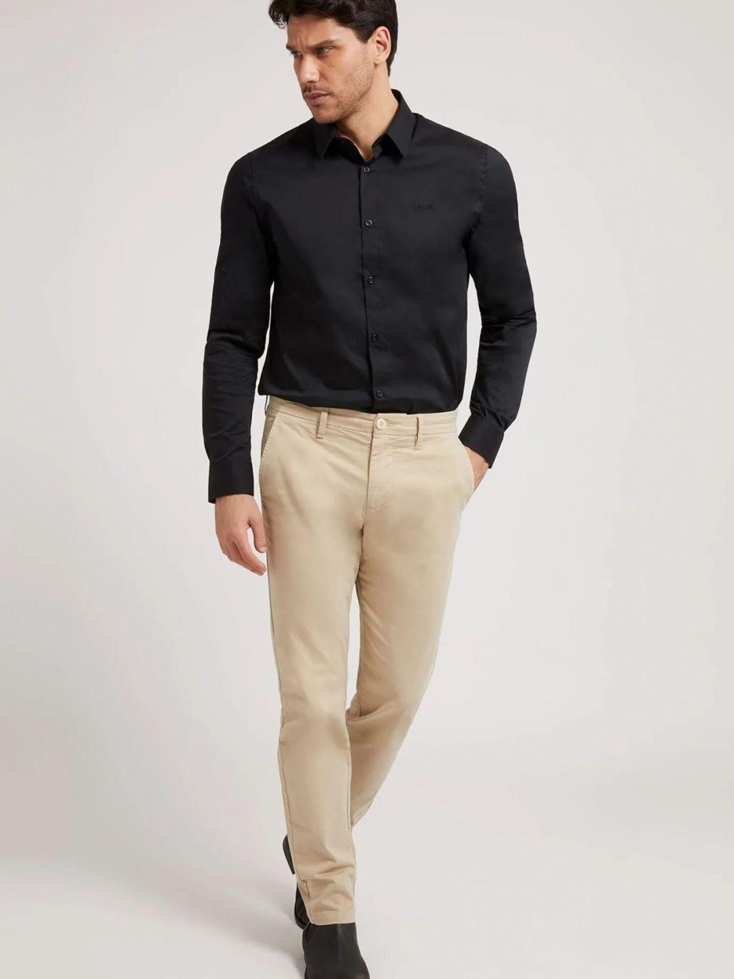 GUESS Camiseta negro – imagen 8