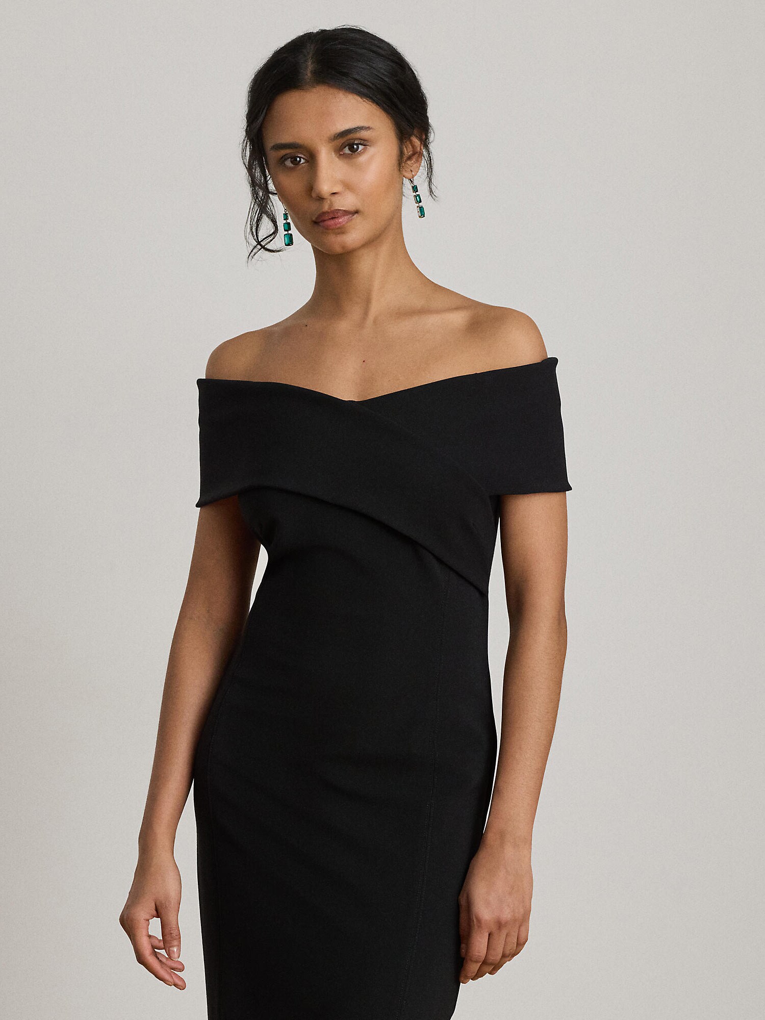 Lauren Ralph Lauren Vestido de noche  negro – imagen 16
