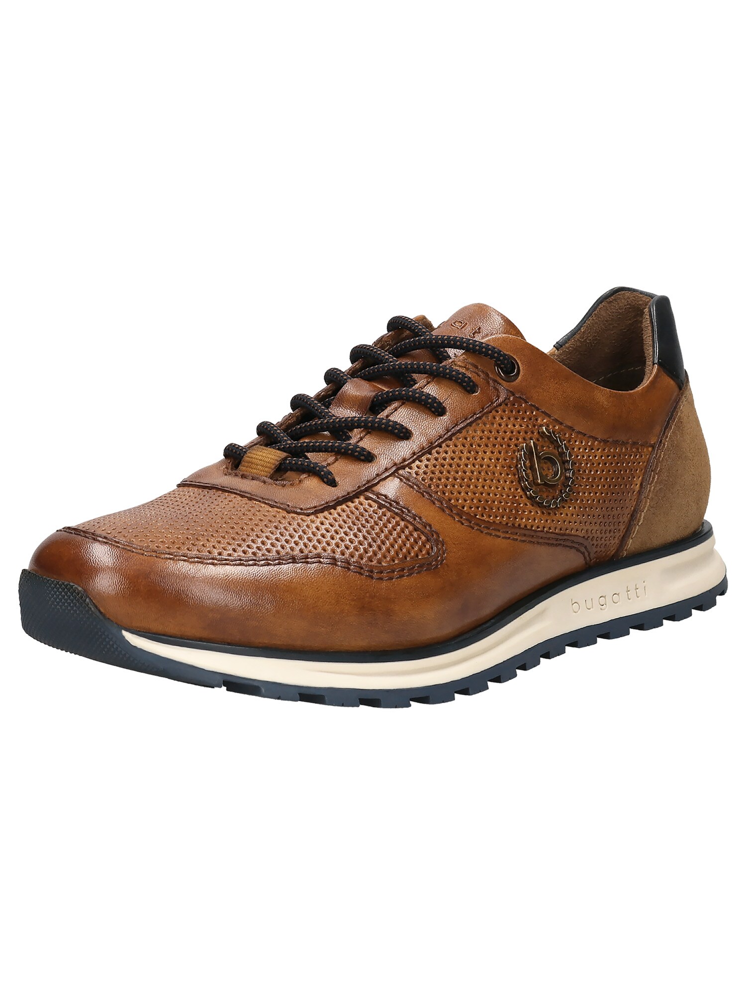 bugatti Sneaker low  maro coniac / negru