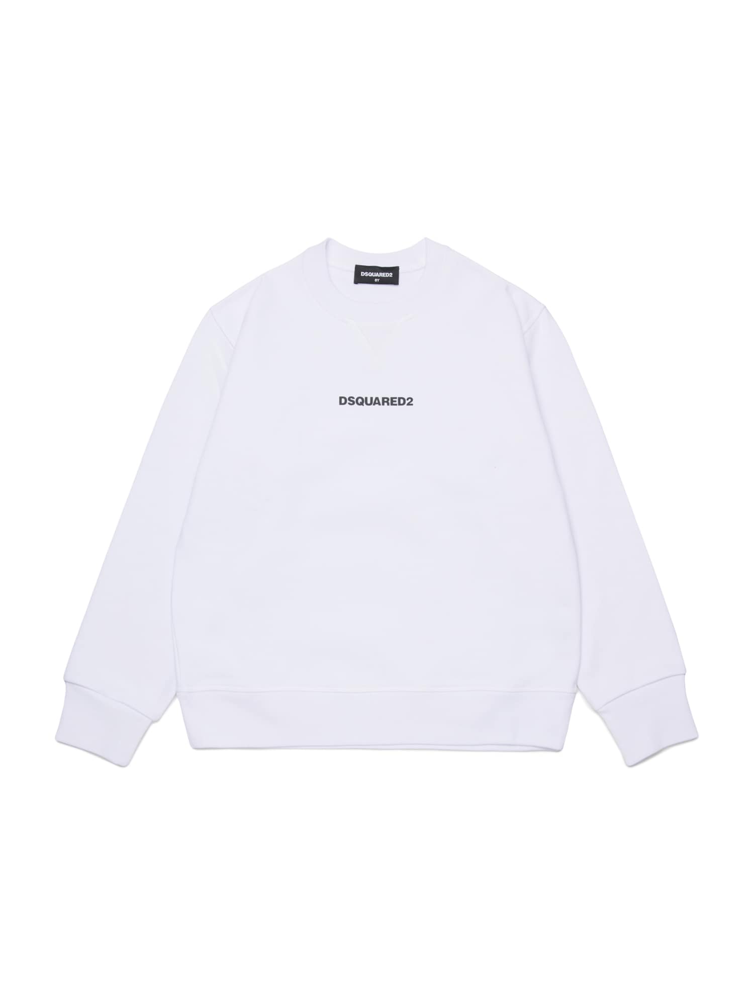 DSQUARED2 Tréning póló  fekete / fehér akciós termékkép 1