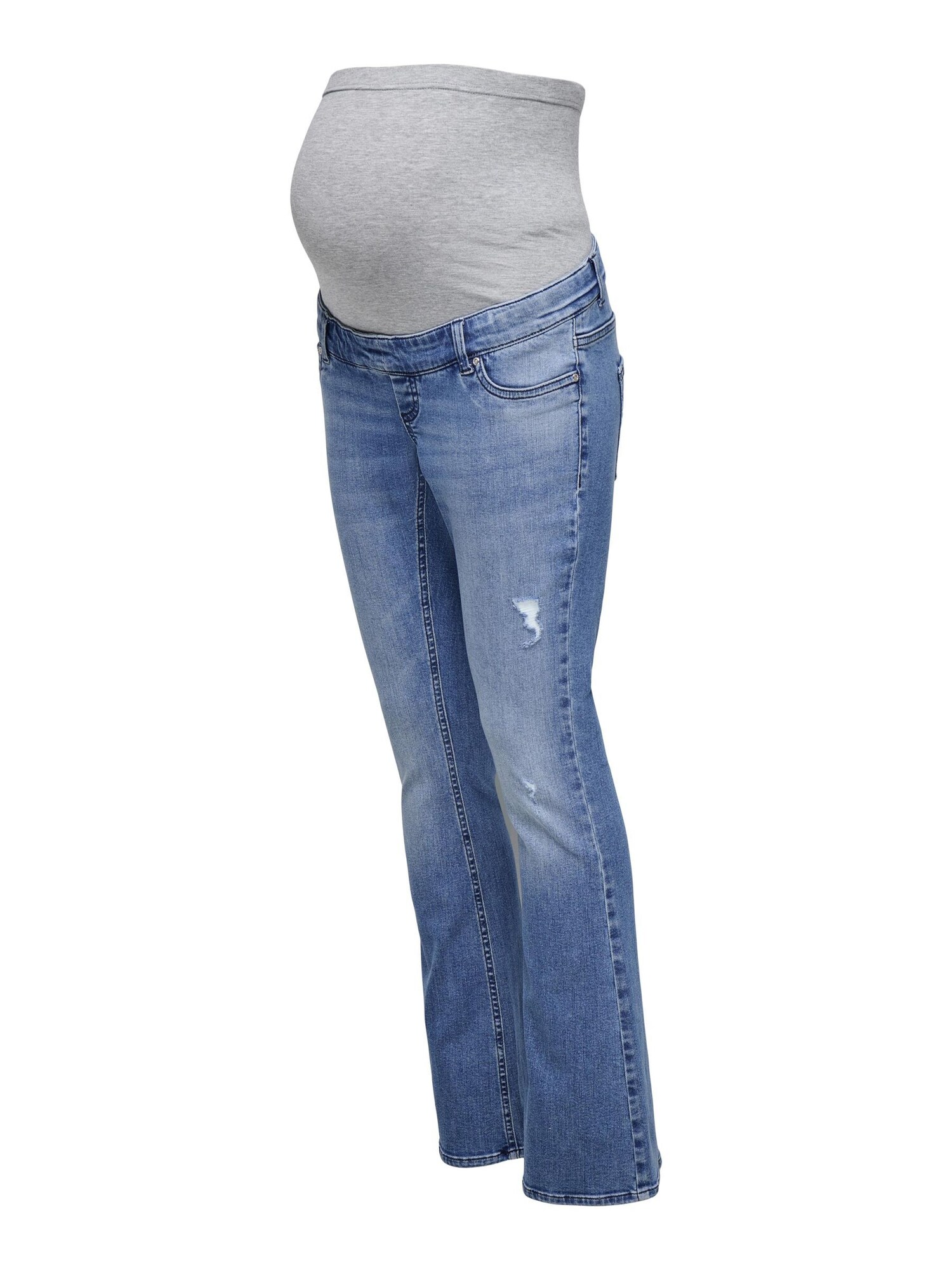 Only Maternity Vaquero 'OLMBlush'  azul denim / gris moteado