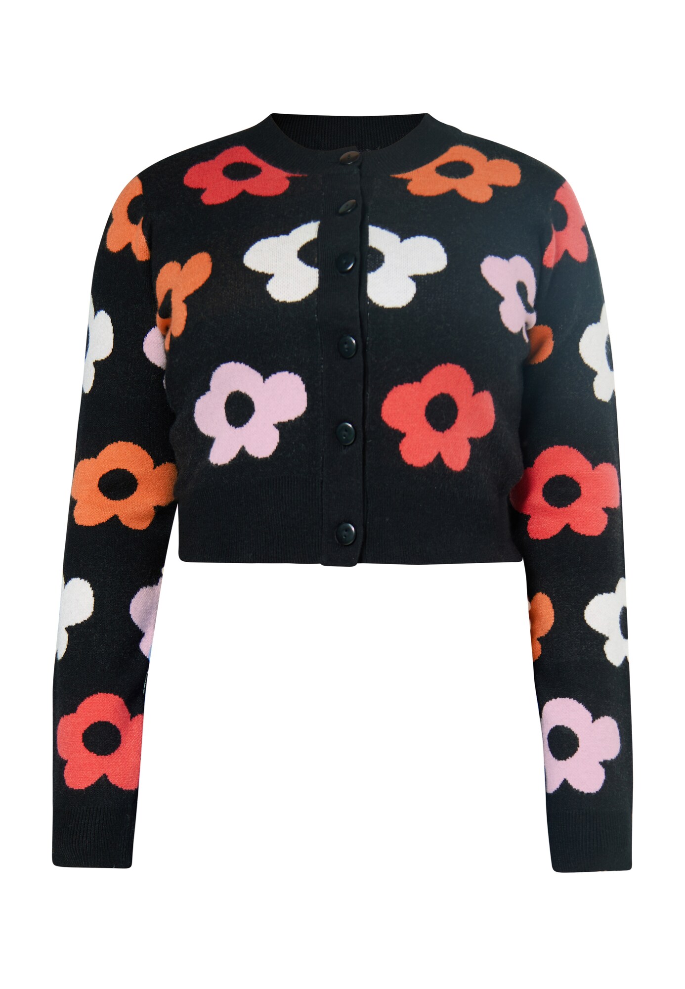 MYMO Geacă tricotată  mai multe culori / negru