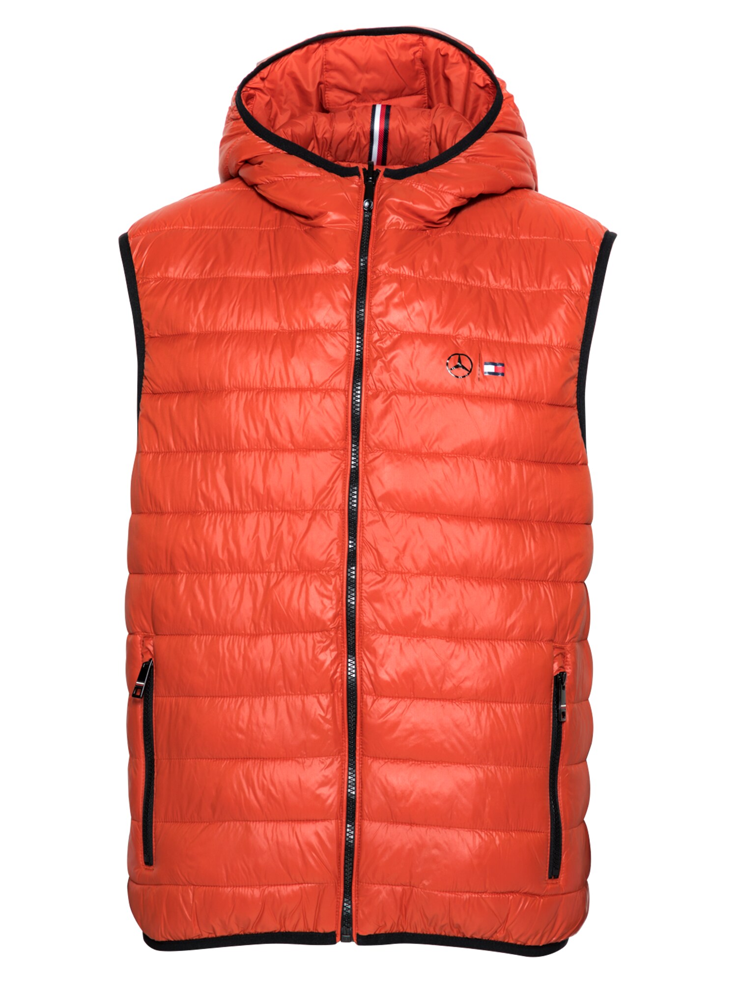 Tommy Hilfiger Tailored Liemenė  rūdžių raudona / juoda