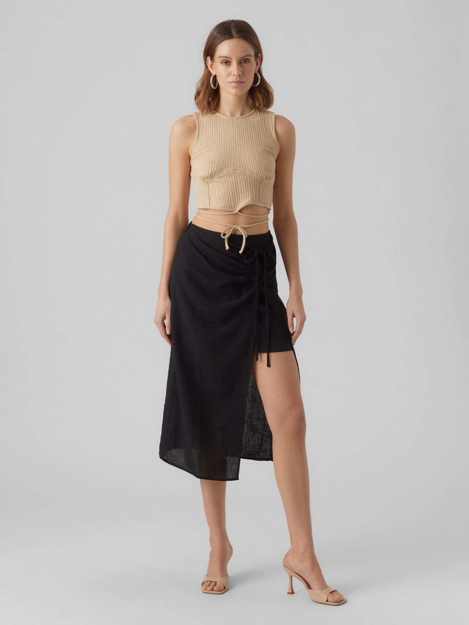 VERO MODA Top 'CAMMA'  világos bézs termék 2. képe