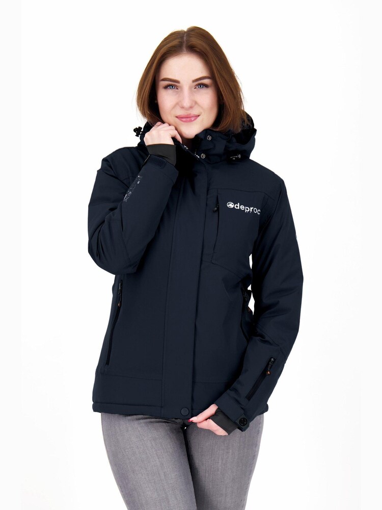 deproc Winterjacke 'MONTREAL WMN' Damen Größe 6XL dunkelblau
