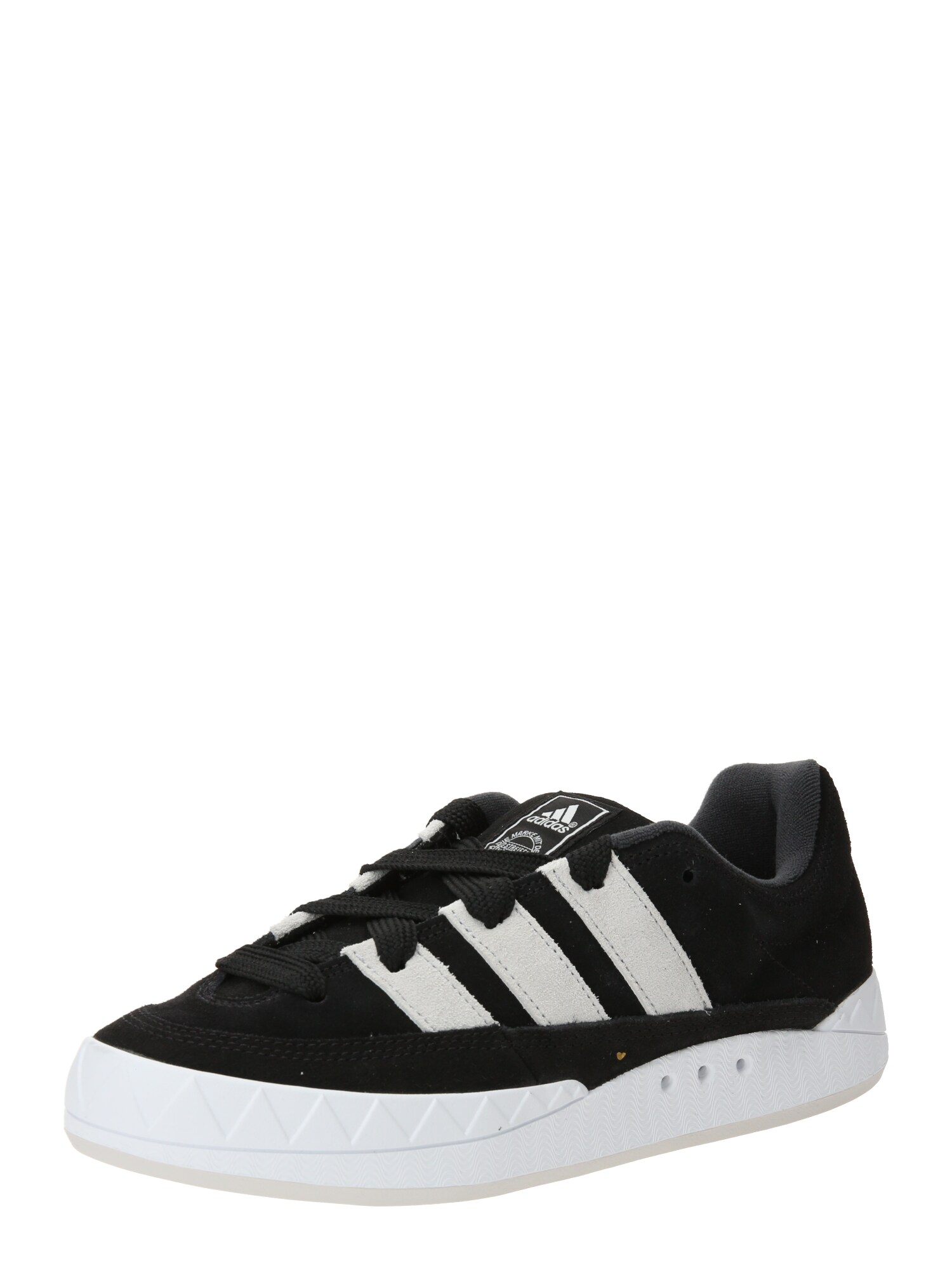 ADIDAS ORIGINALS Nízke tenisky 'Adimatic'  čierna / biela