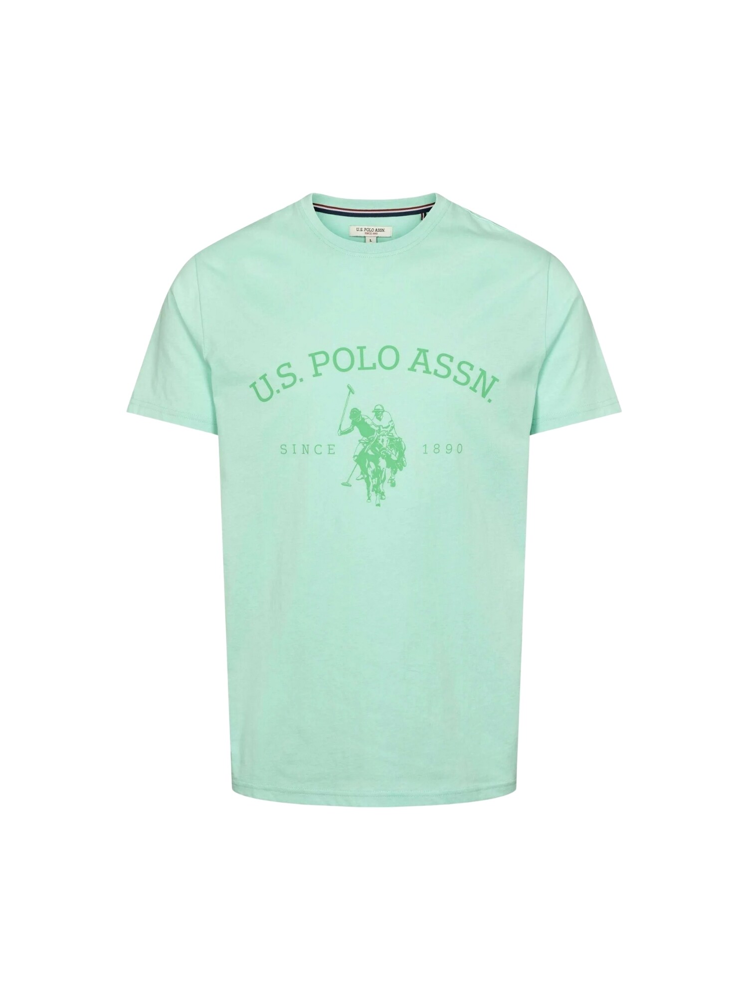 U.S. POLO ASSN. Cămașă 'UWMaggi'  verde / verde deschis