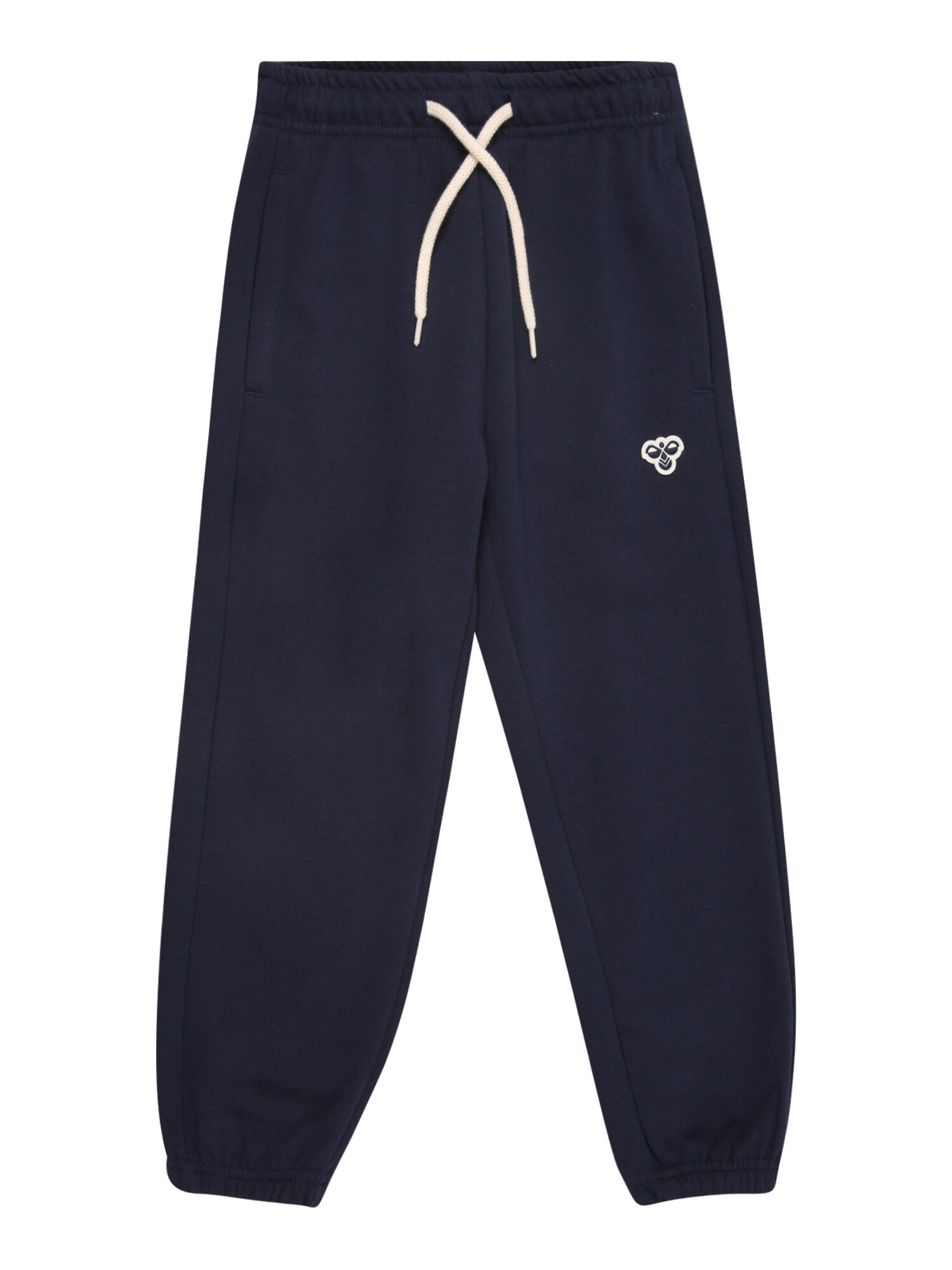 Hummel Pantaloni sport Bee  bleumarin / alb