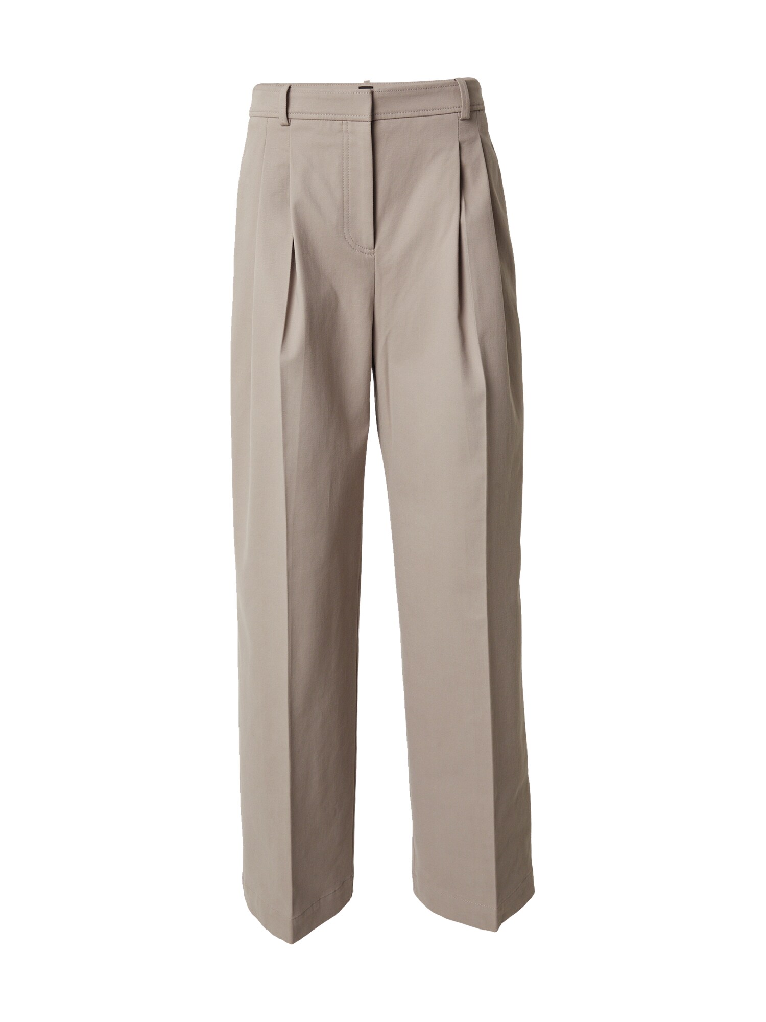 BOSS Pantaloni cutați Tiana-W  gri taupe