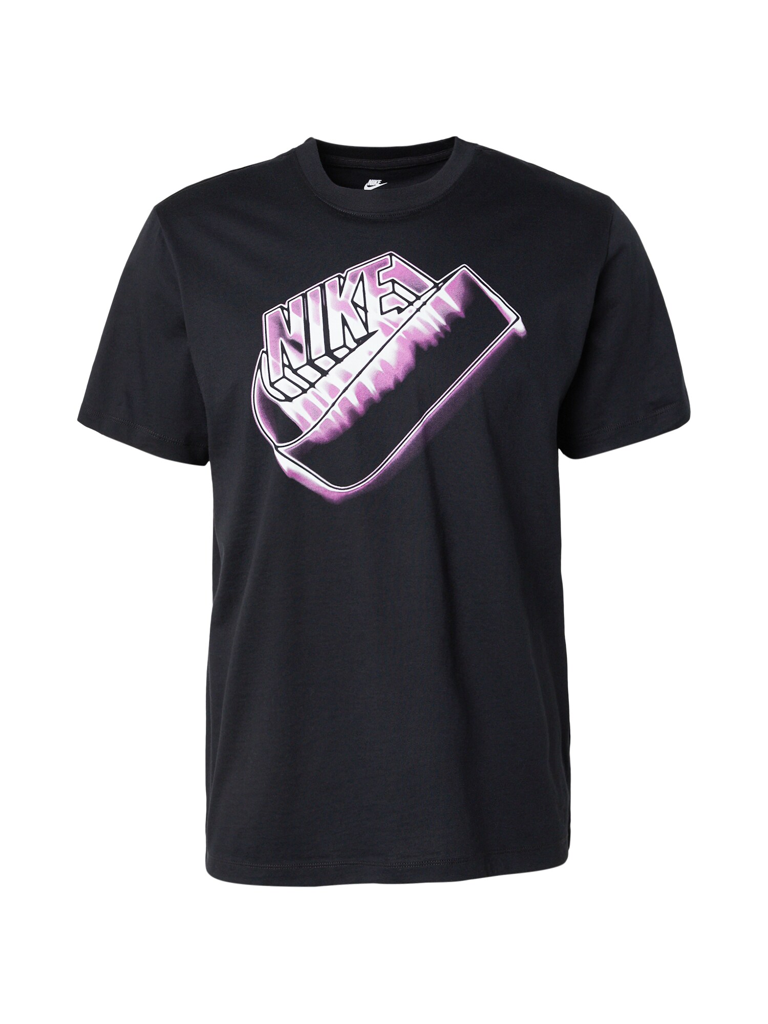 Nike Sportswear Tricou 'FUTURA'  roz eozină / negru / alb