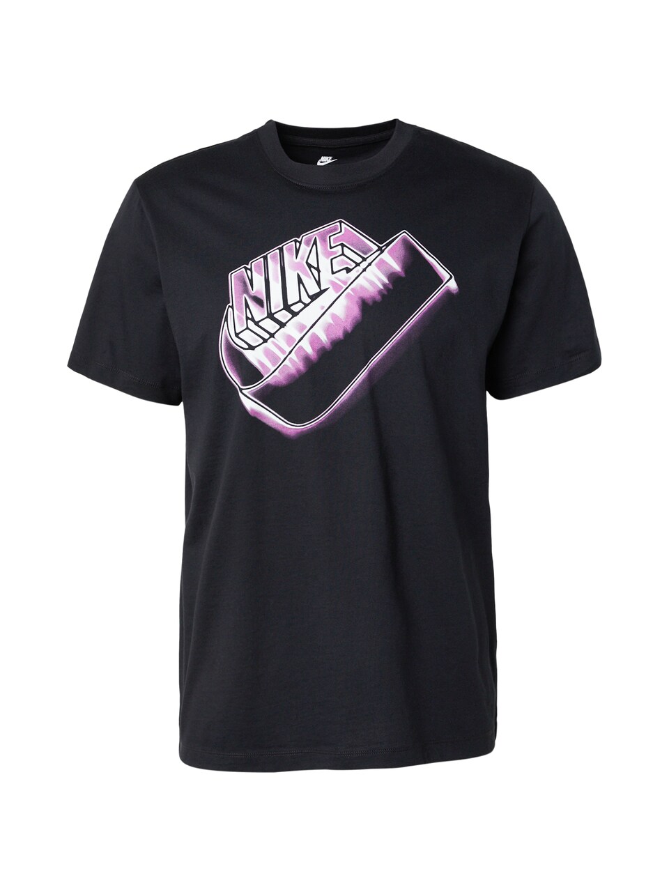 T-shirt 'FUTURA' eosin / svart