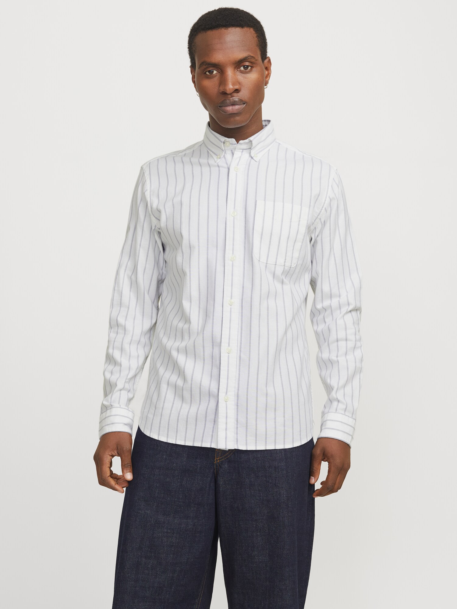 JACK & JONES Ing 'JPRBLUbrook'  szürke / fehér termék 2. képe