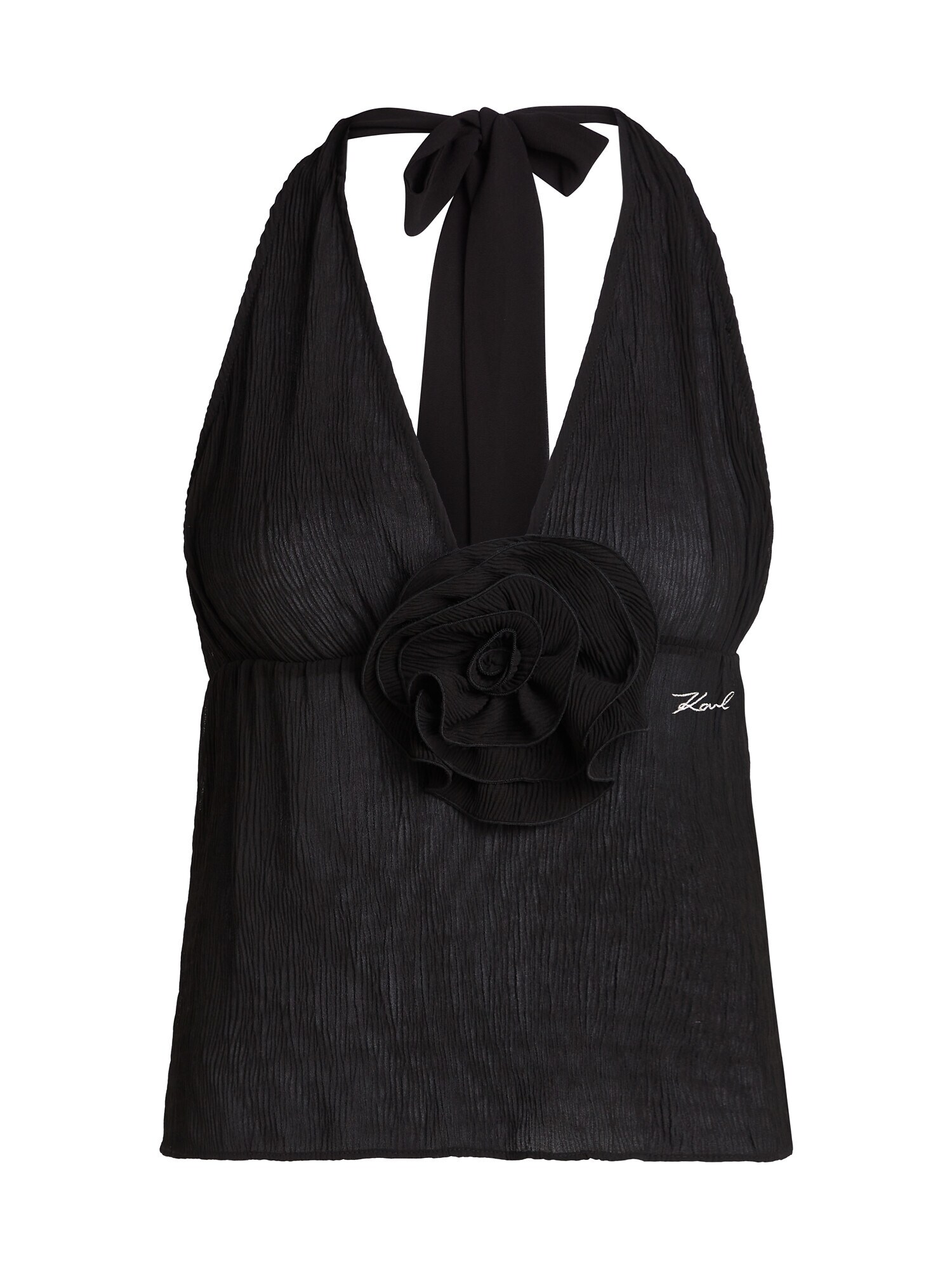 Karl Lagerfeld Tankinitop  fekete akciós termékkép 1