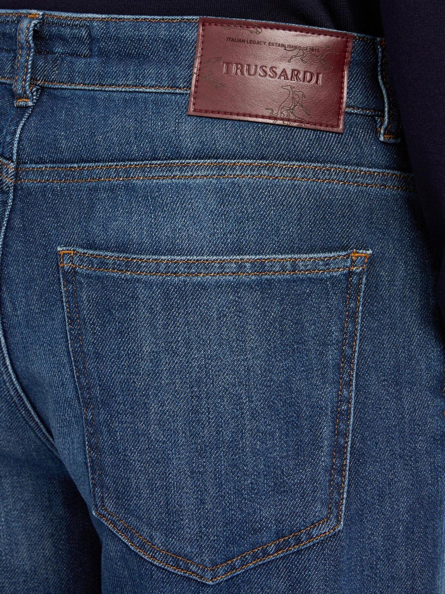 Trussardi Vaquero azul denim – imagen 4