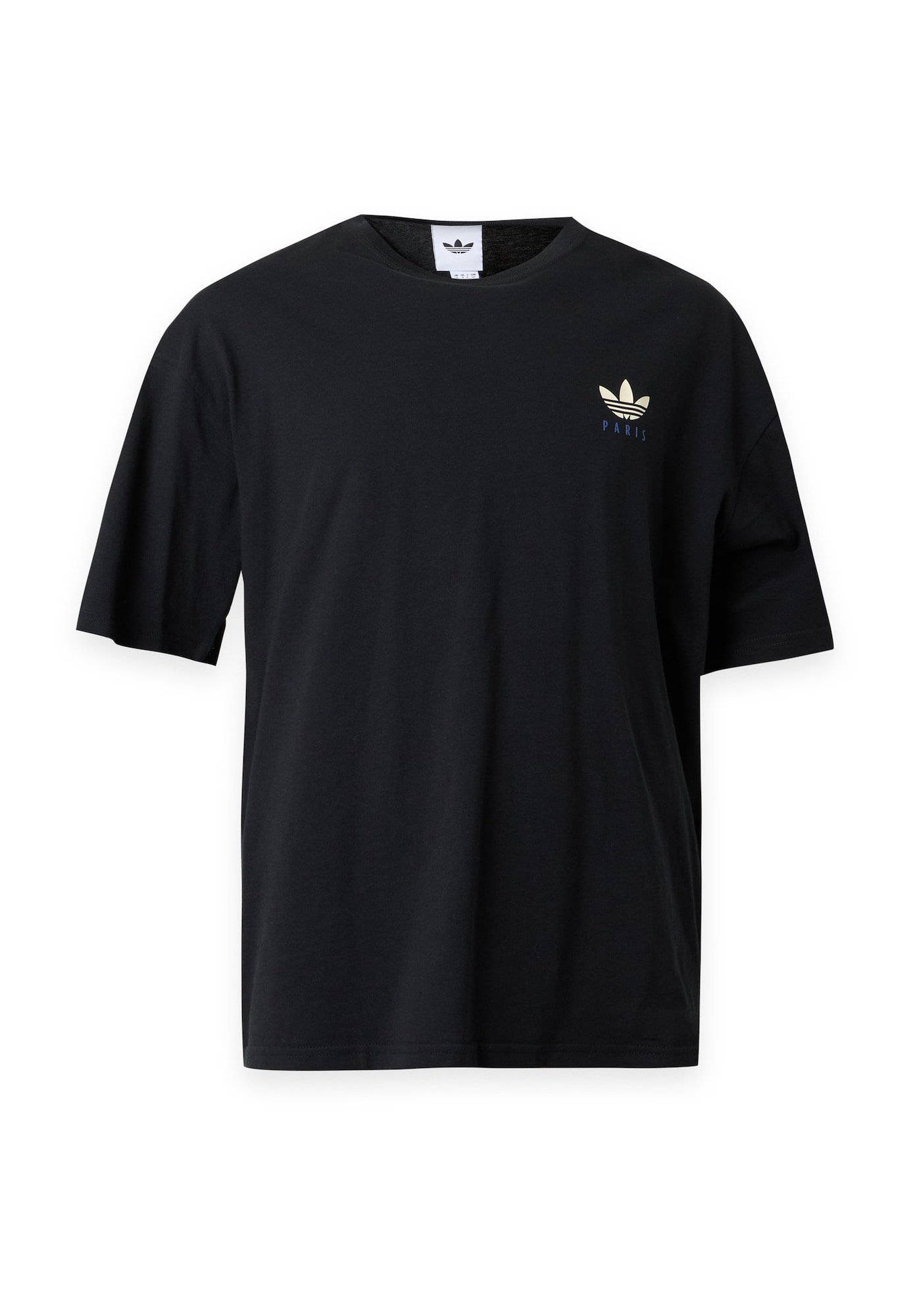 ADIDAS ORIGINALS Camiseta 'PARIS MAP' crema / azul / negro – imagen 1