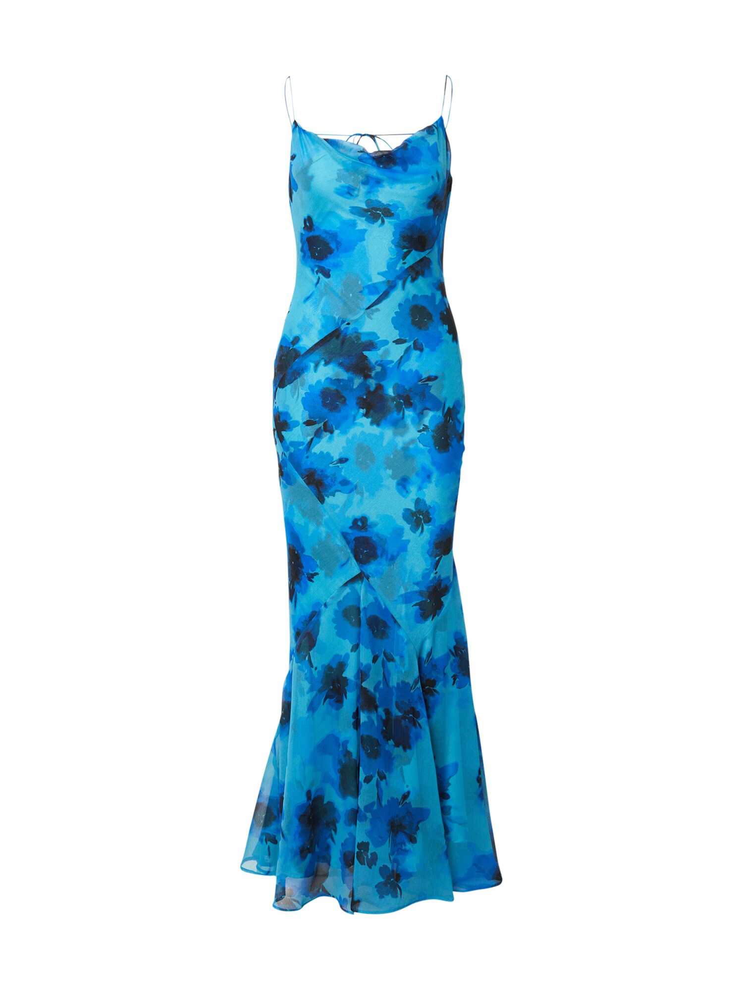 TOPSHOP Abito  navy / azzurro / genziana / cachi