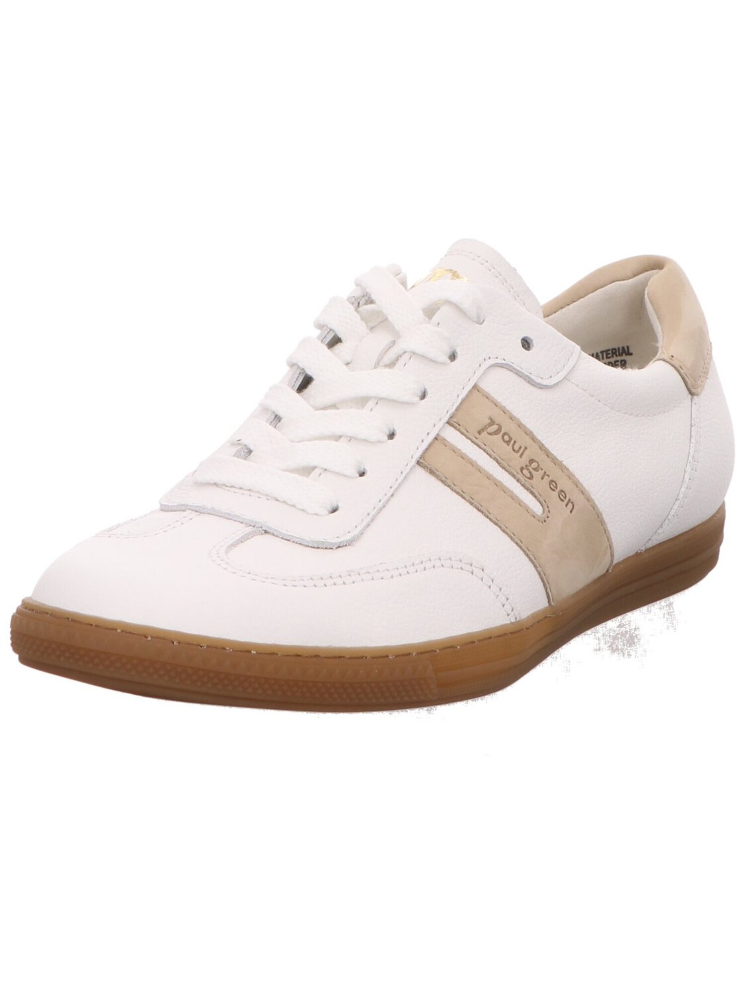 Paul Green Zapatillas deportivas bajas 'Sneaker Damen 5350-015 Rauleder in weiß'  blanco