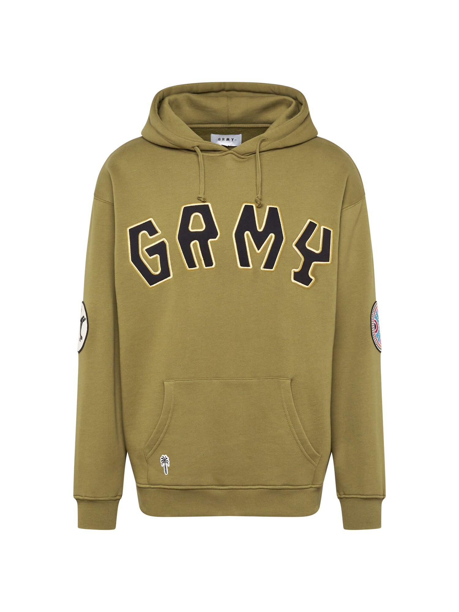 Grimey Sweatshirt  cáqui / preto / branco