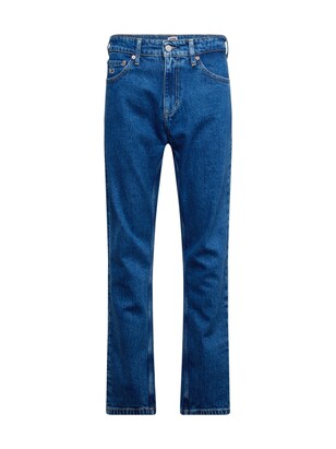 Tommy Jeans Jeans ‘SCANTON Y SLIM’ Blauw denim / Rood / Wit