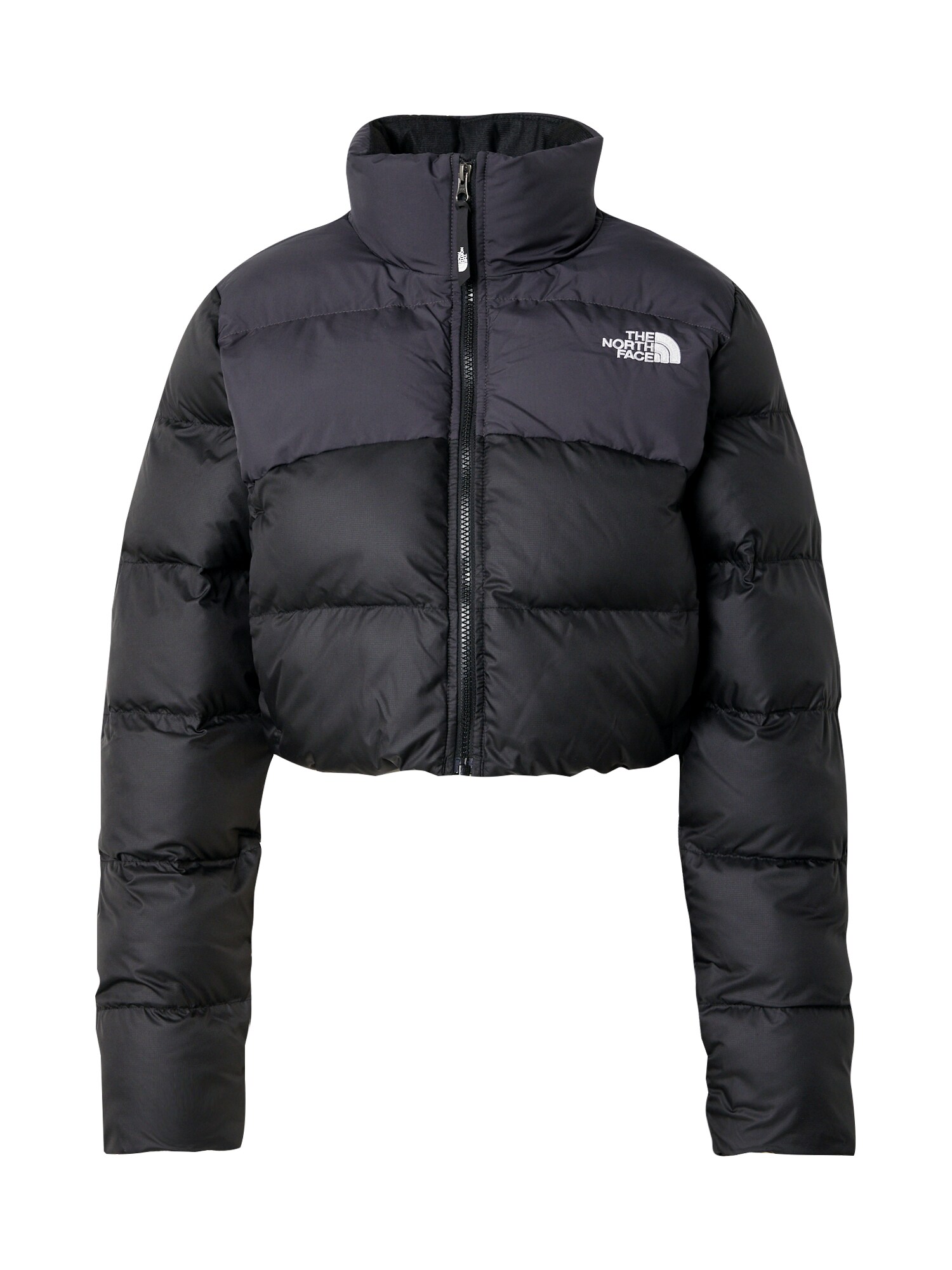 THE NORTH FACE Geacă de iarnă Saikuru  negru / alb