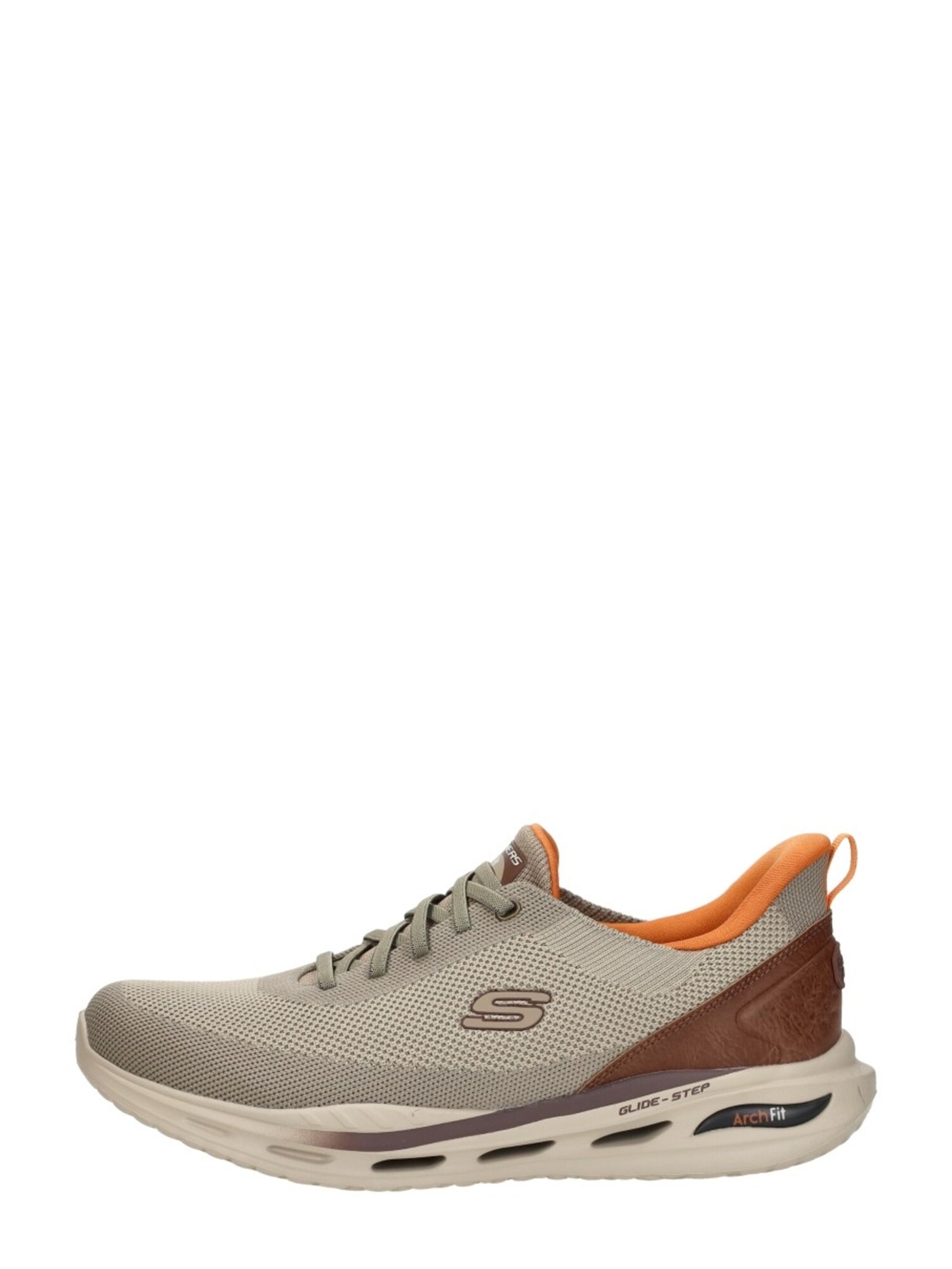 Skechers Sneakers Laag 'Slip-Ins, Relaxed Fit' Beige