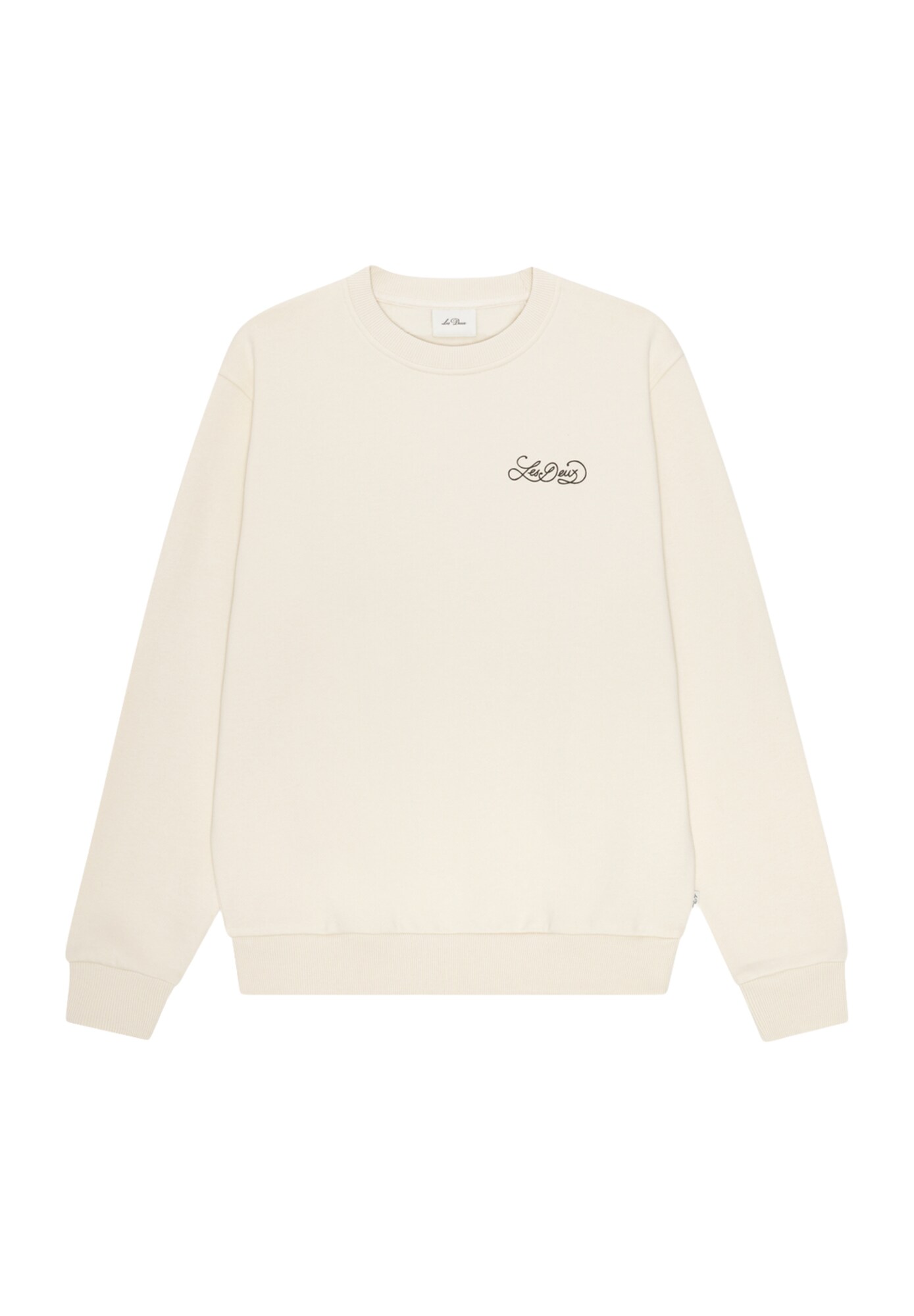 Les Deux Sudadera 'Orchard' crema / moca / rojo / negro