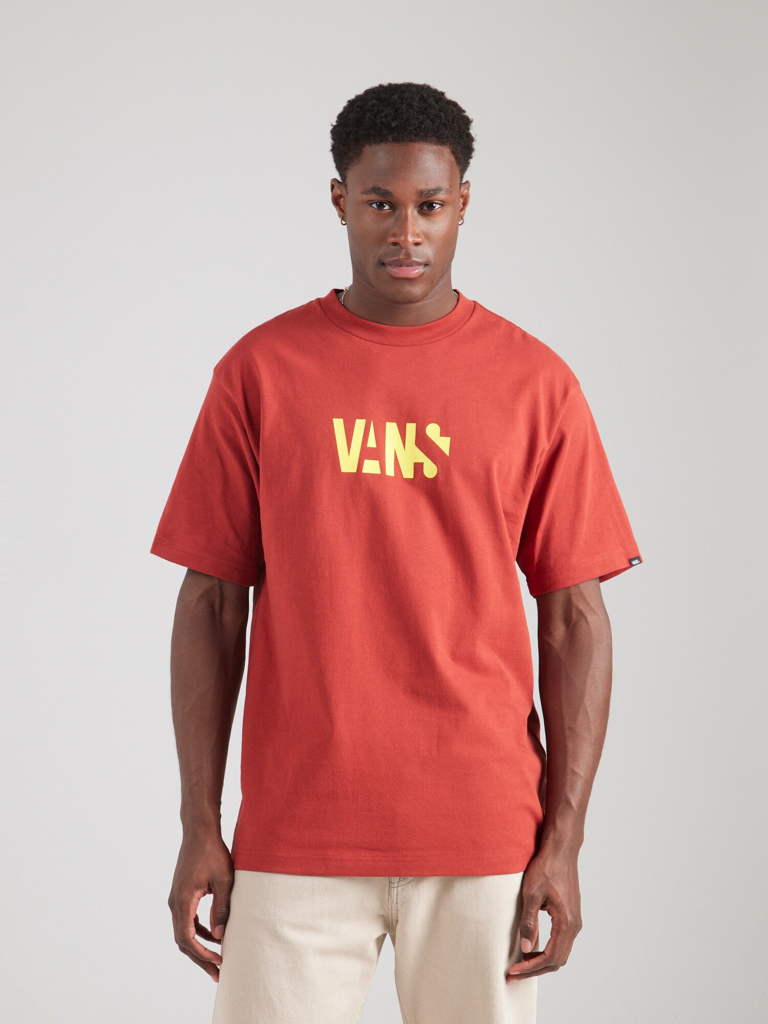 VANS Póló 'Sombra'  sárga / sötétvörös termék 2. képe