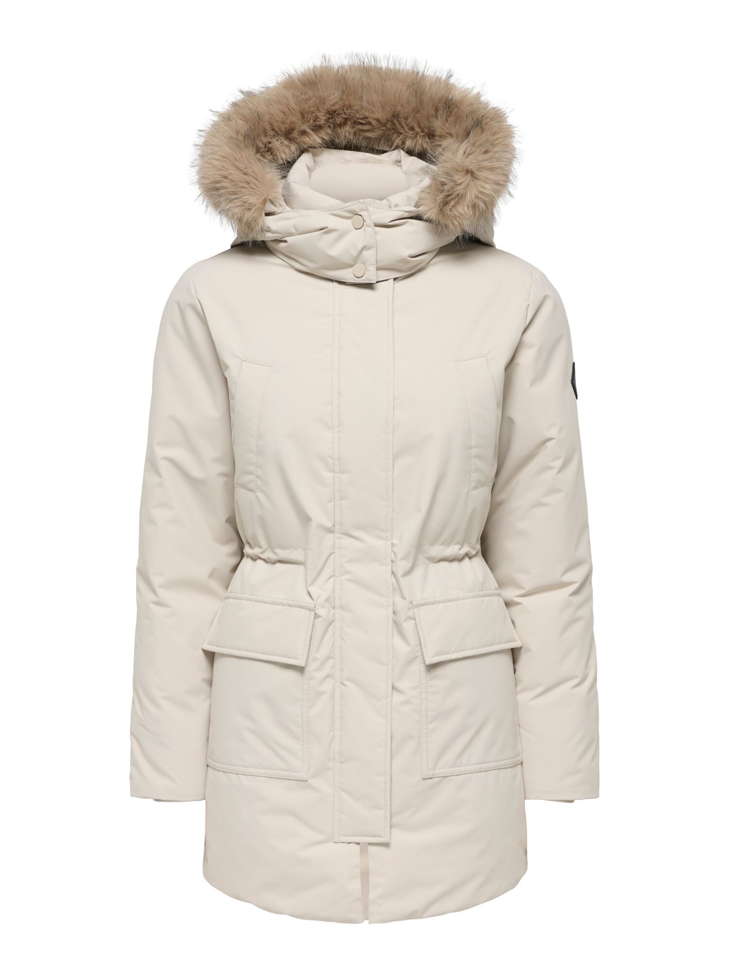 Jdy Tussenparka 'JDYVelba' Lichtbeige / Donkerbeige