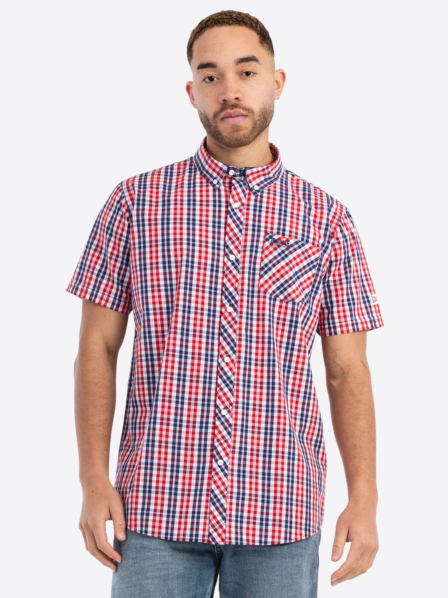 LONSDALE Ing ' BRIXWORTH '  kék / piros / fehér termék 2. képe