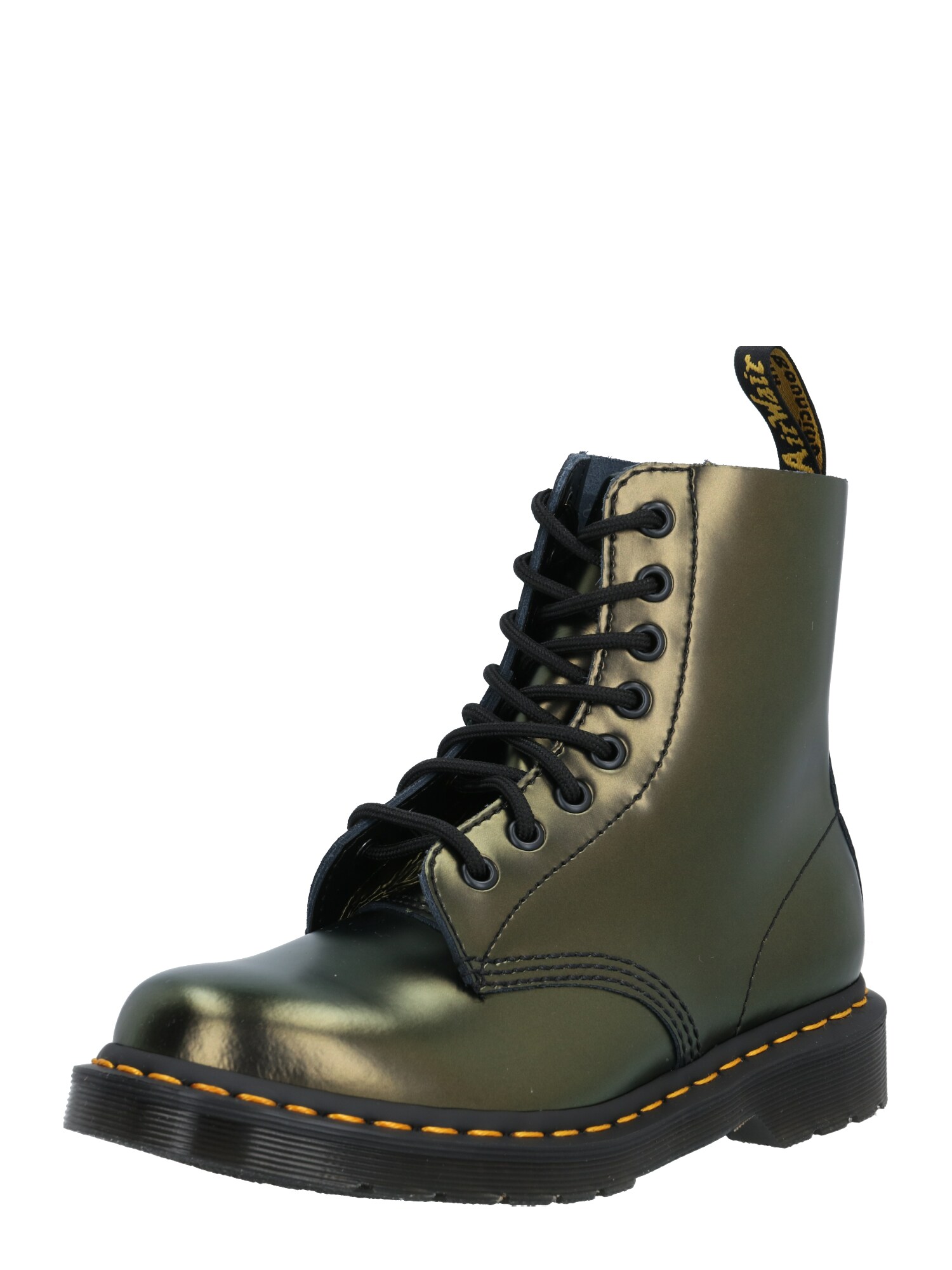 Dr. Martens Suvarstomieji kulkšnis dengiantys batai '1460 Pascal'  auksas / juoda