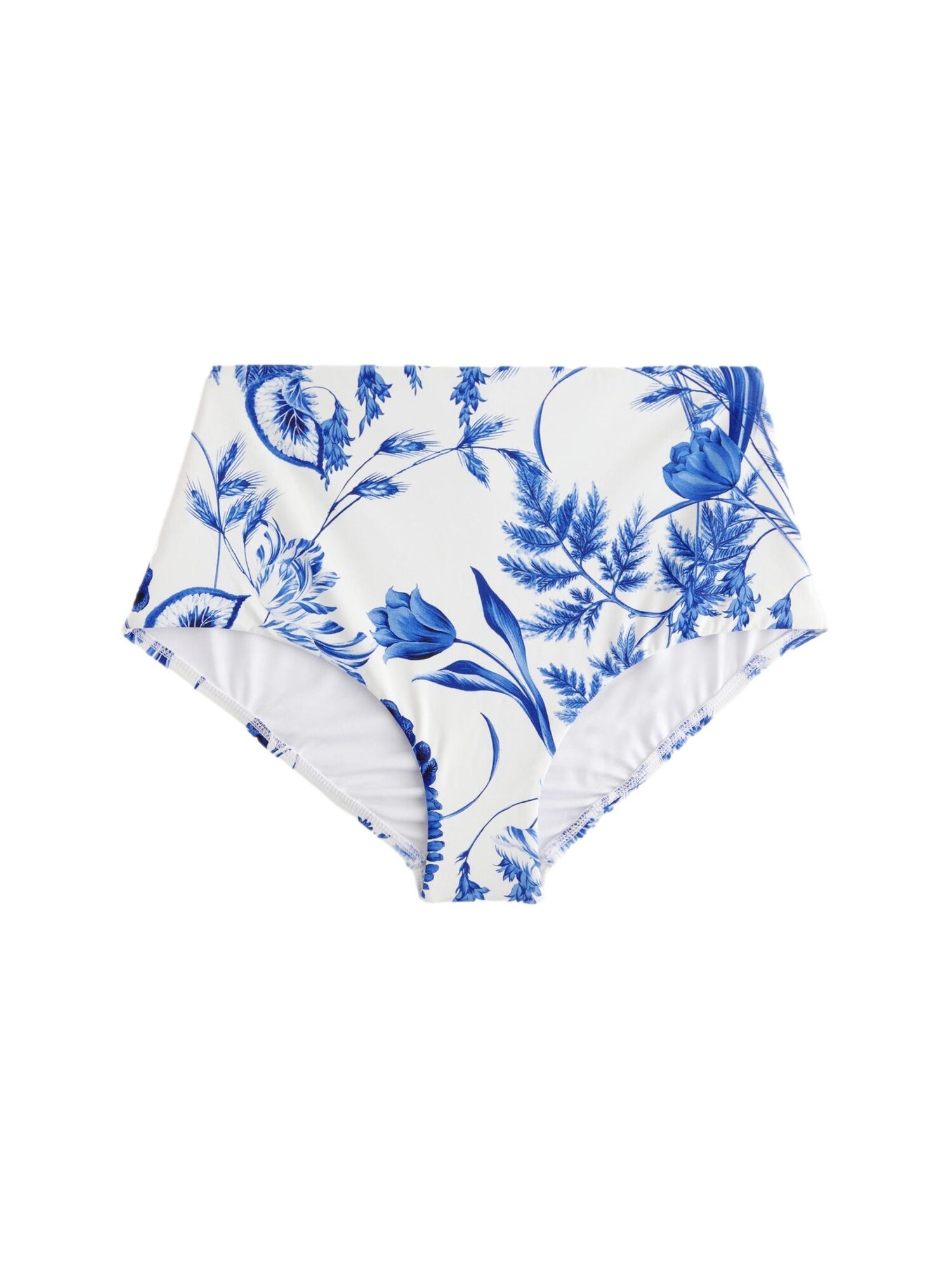 Next Slip costum de baie  albastru / alb