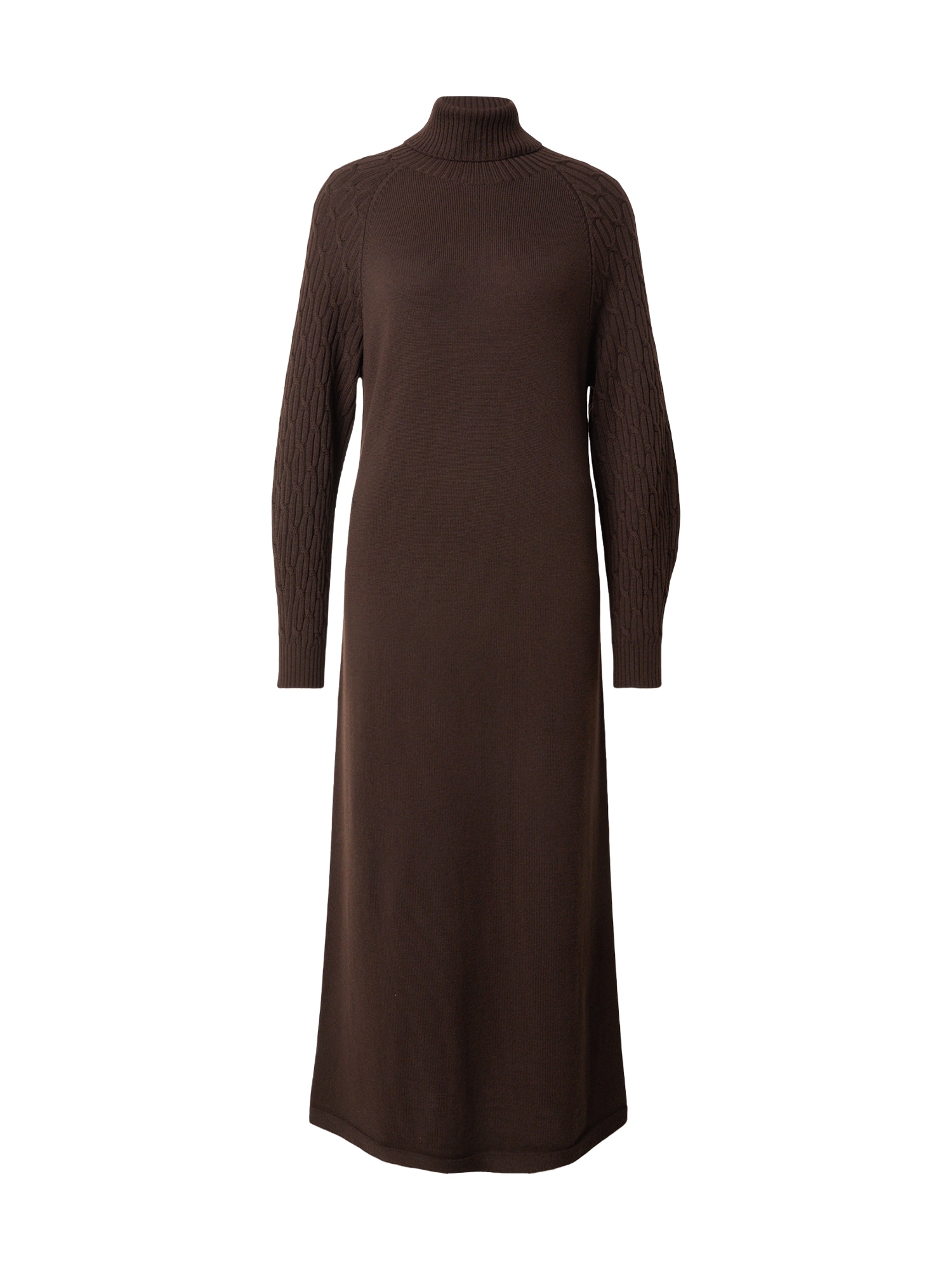 MM by Max Mara Rochie tricotat LUGGIOSO maro închis