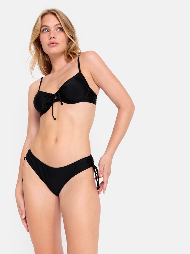 LSCN by LASCANA, Bikini nadrágok 'Gina', fekete, 2 kép a 5 közül