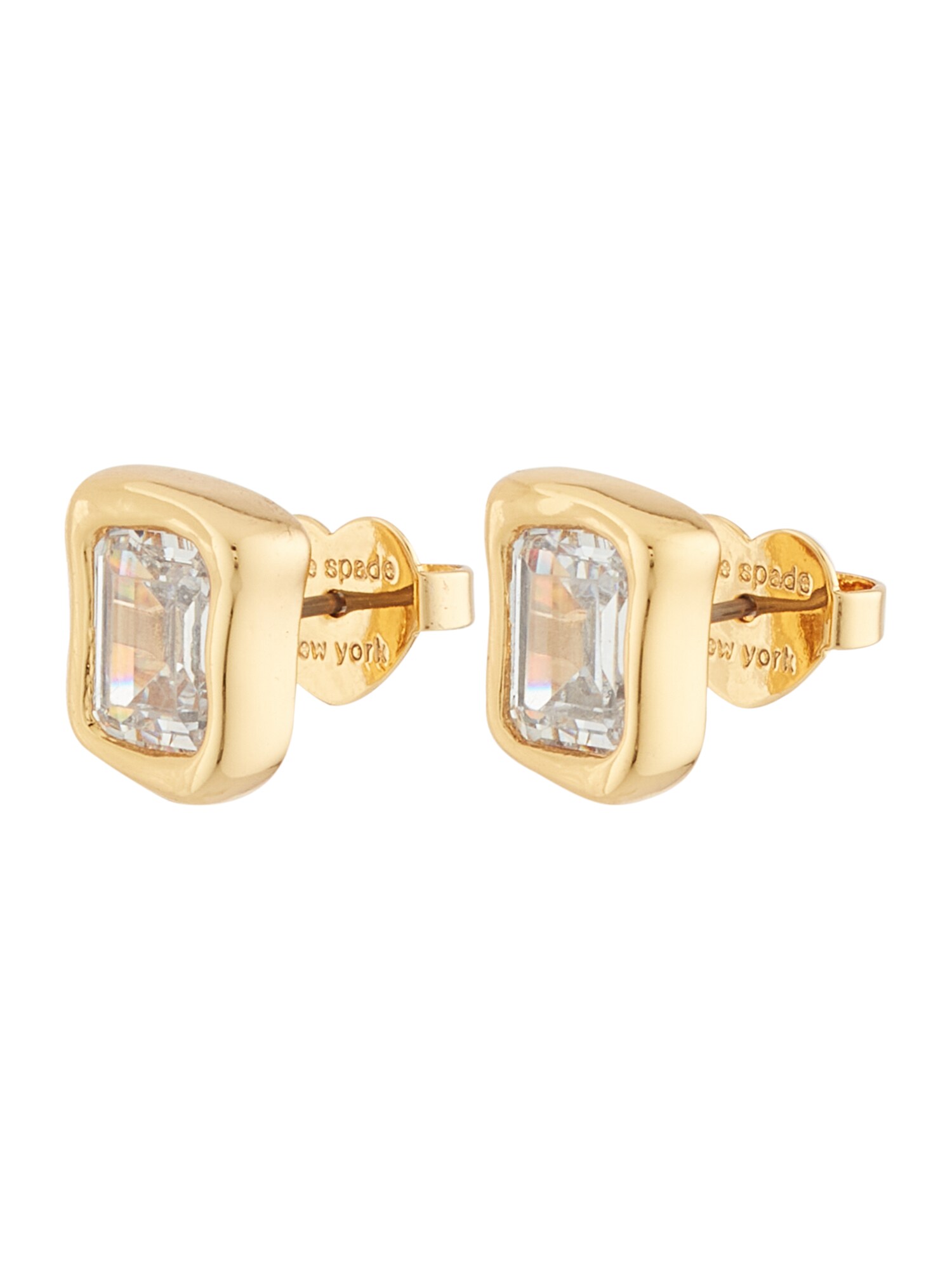 Kate Spade Cercei  auriu / transparent