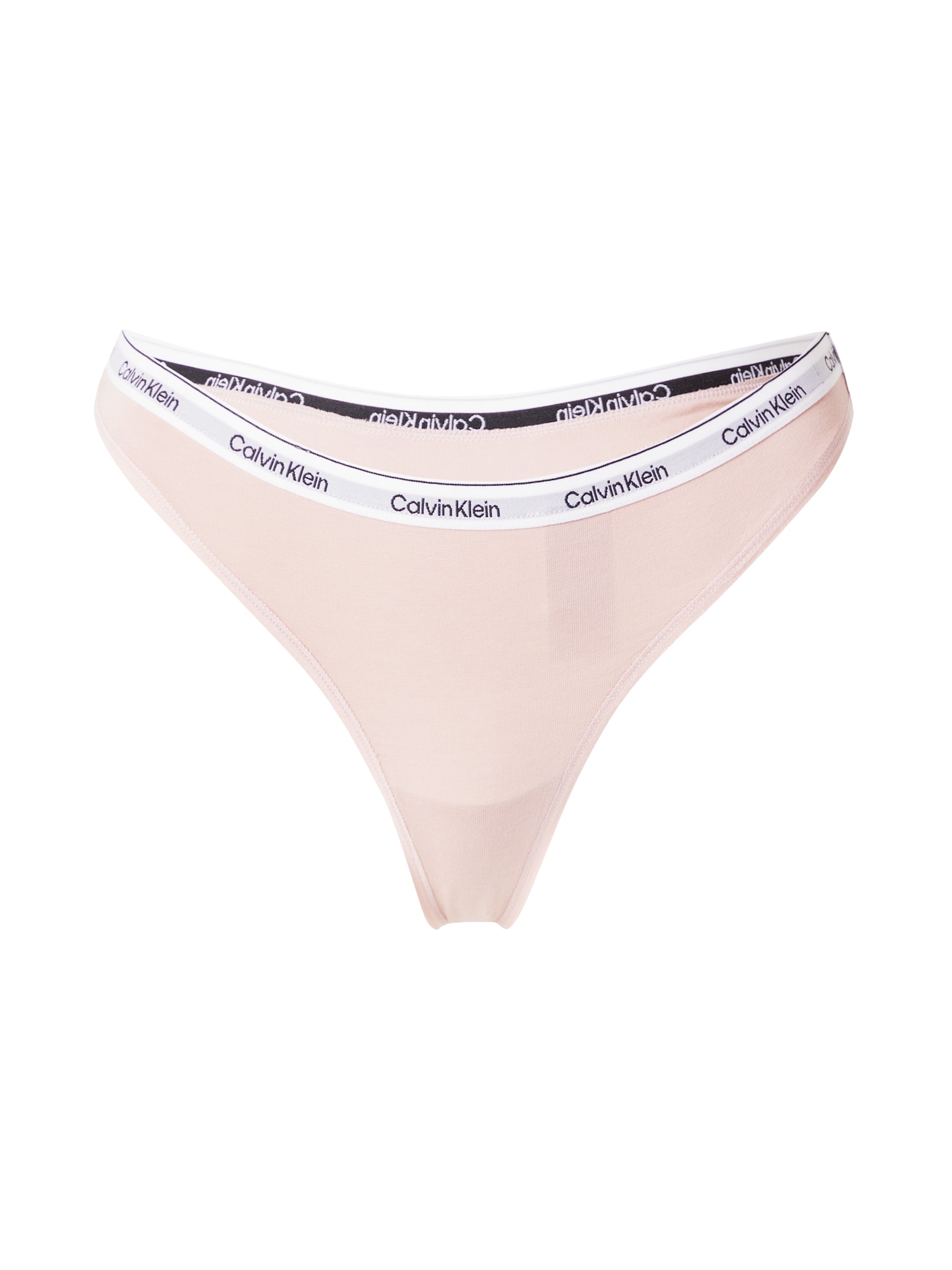Calvin Klein Underwear Siaurikės šviesiai pilka / pastelinė rožinė / juoda / balta
