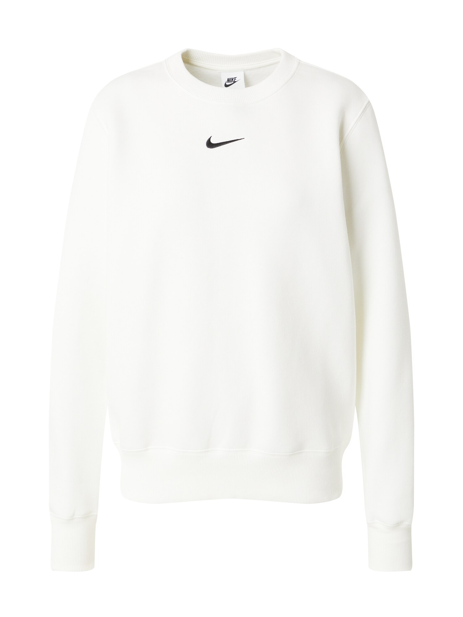 Nike Sportswear Bluză de molton Phoenix Fleece  ecru / negru