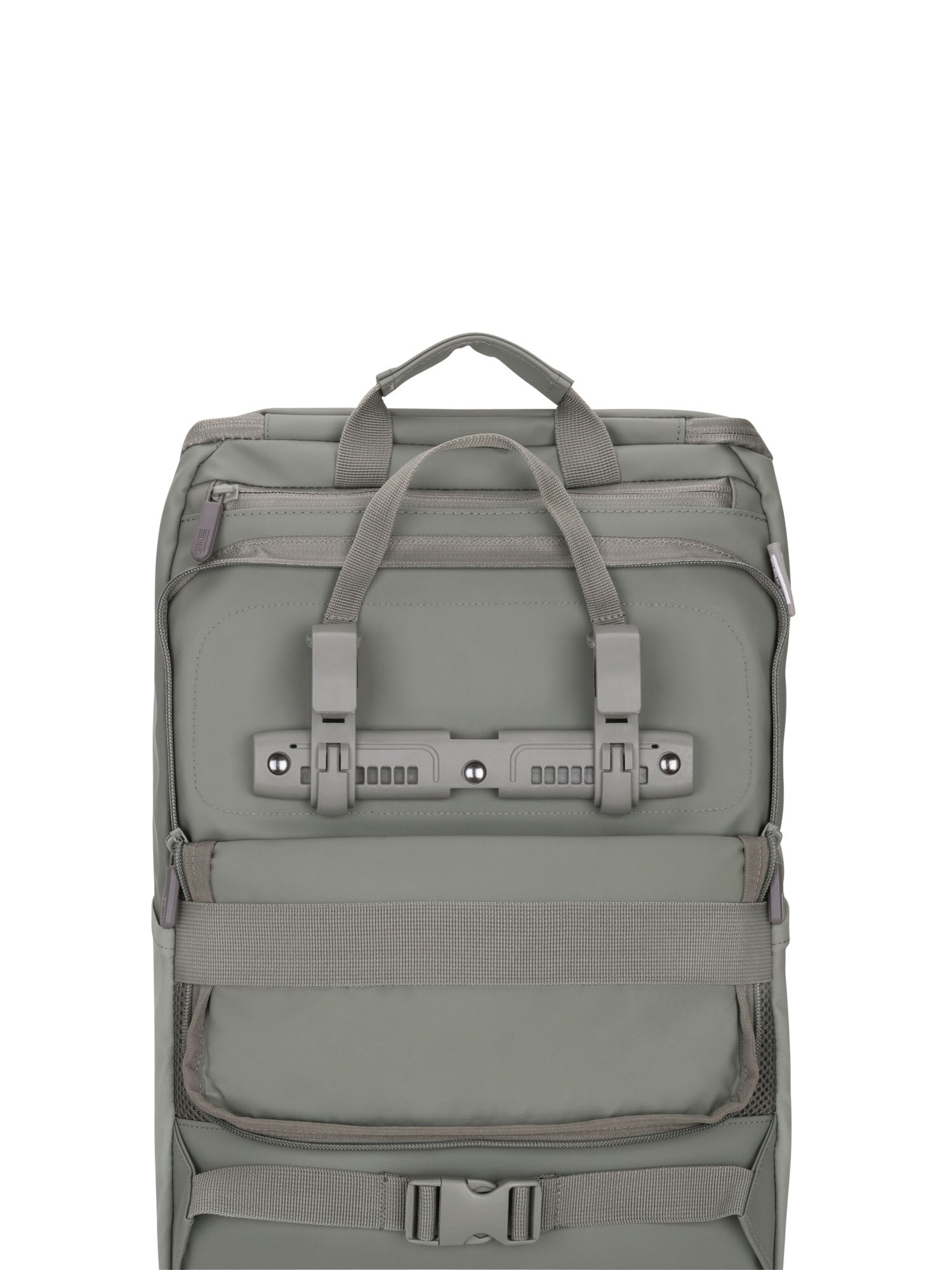OAK25 Sporttáska 'Daybag'  világosszürke / világoszöld termék 2. képe