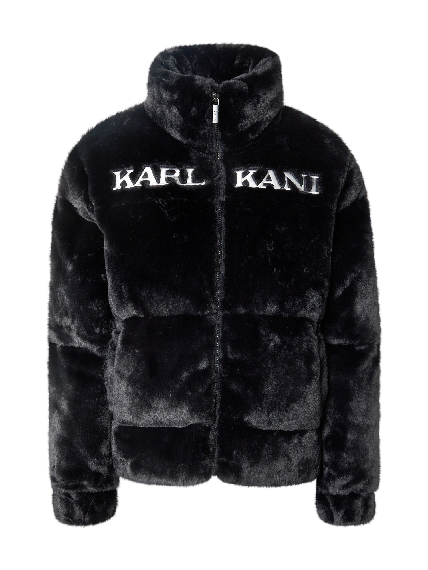 Karl Kani Zimná bunda  čierna / biela