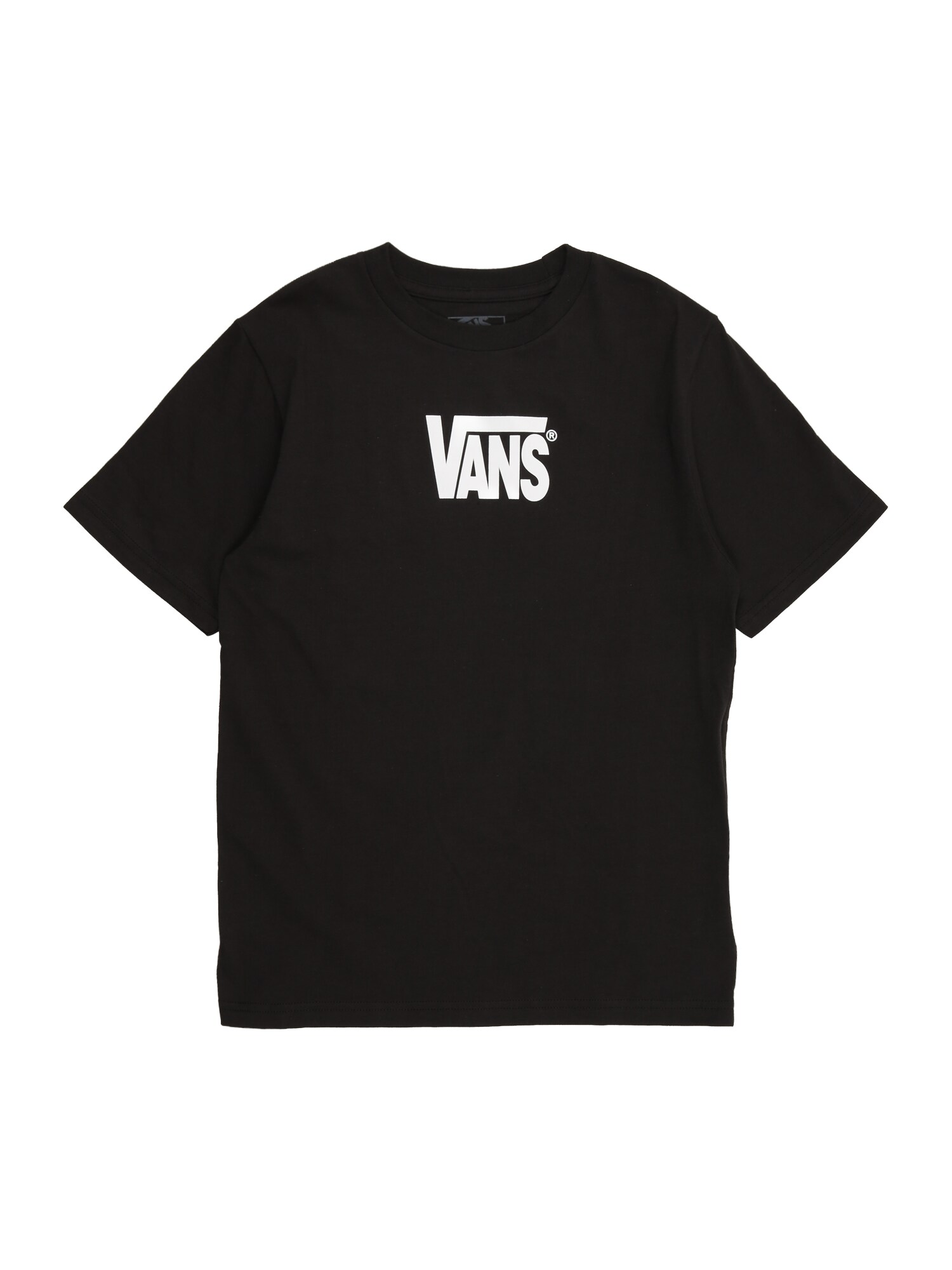 VANS Tricou  negru / alb