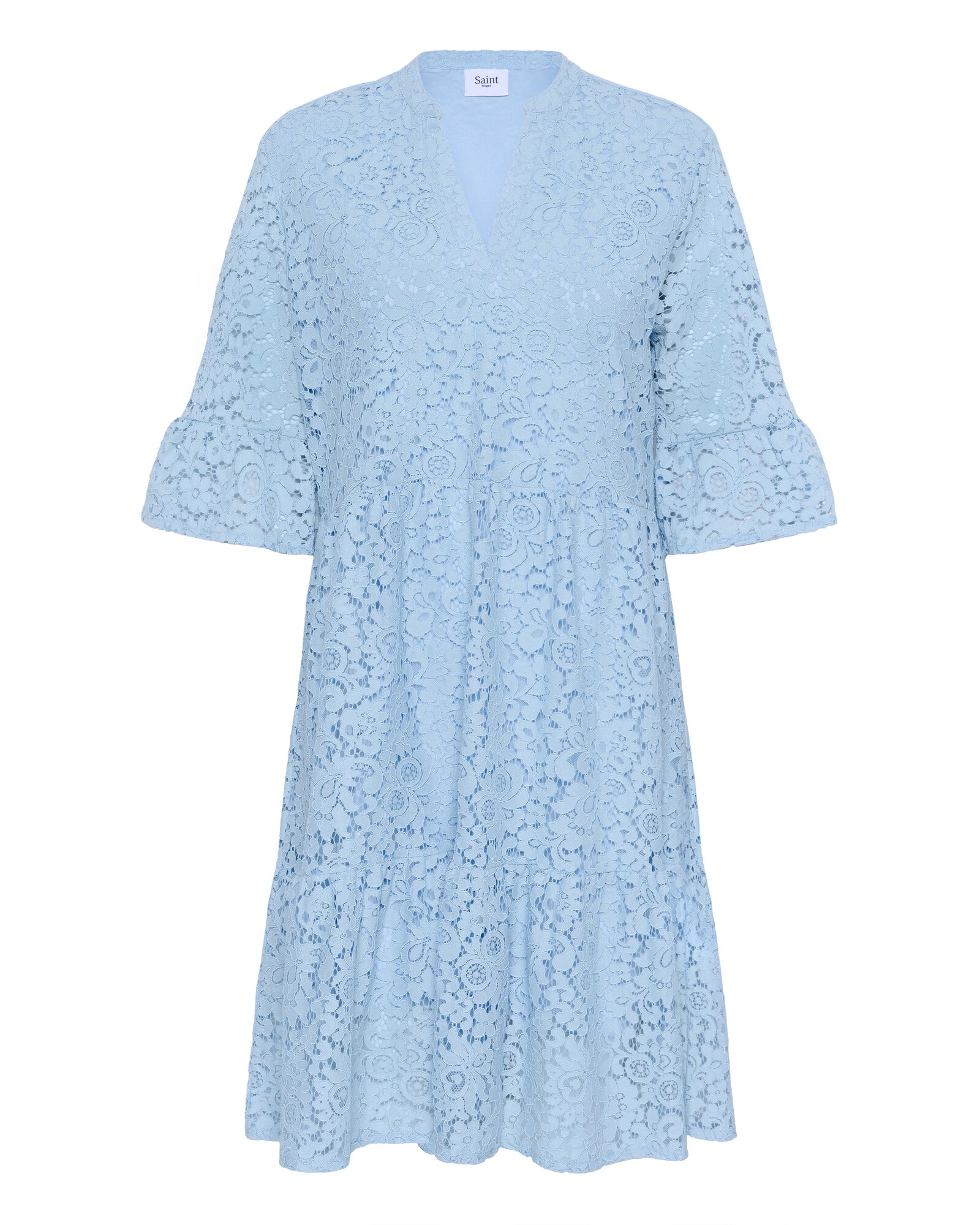 SAINT TROPEZ Vestido  azul cielo