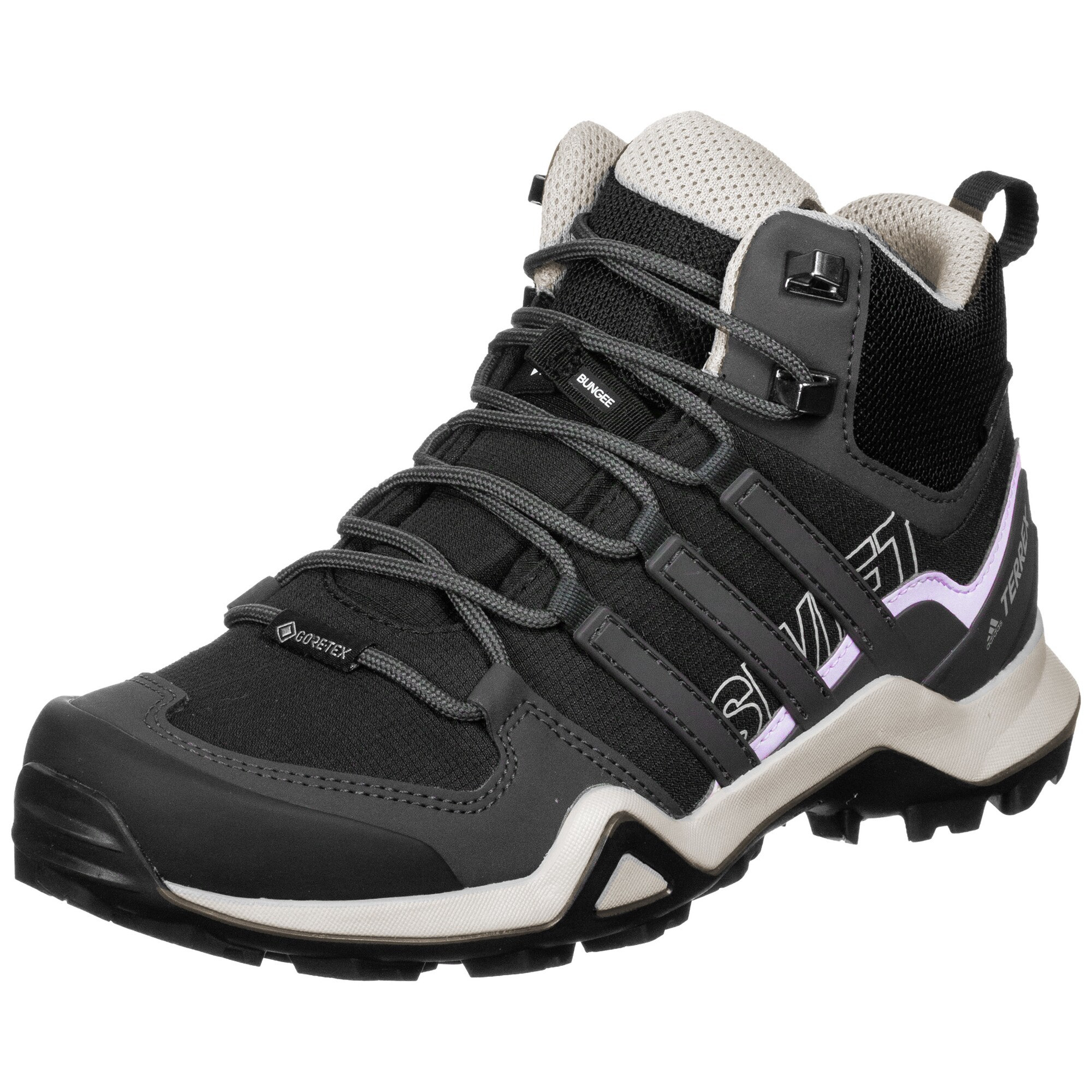 ADIDAS PERFORMANCE Auliniai batai 'Swift R2'  juoda / tamsiai pilka / balta